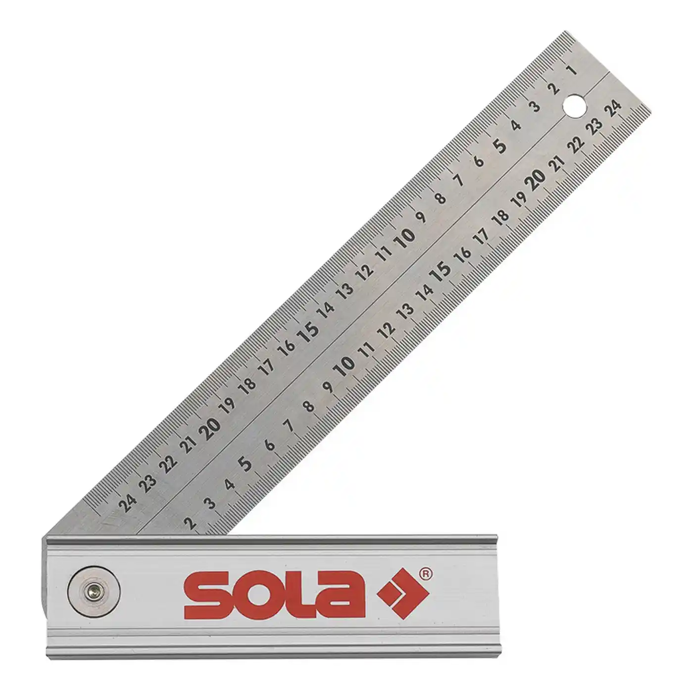 Accesorii si unelte de zugravit, gletuit - Raportor reglabil, Quattro, SOLA