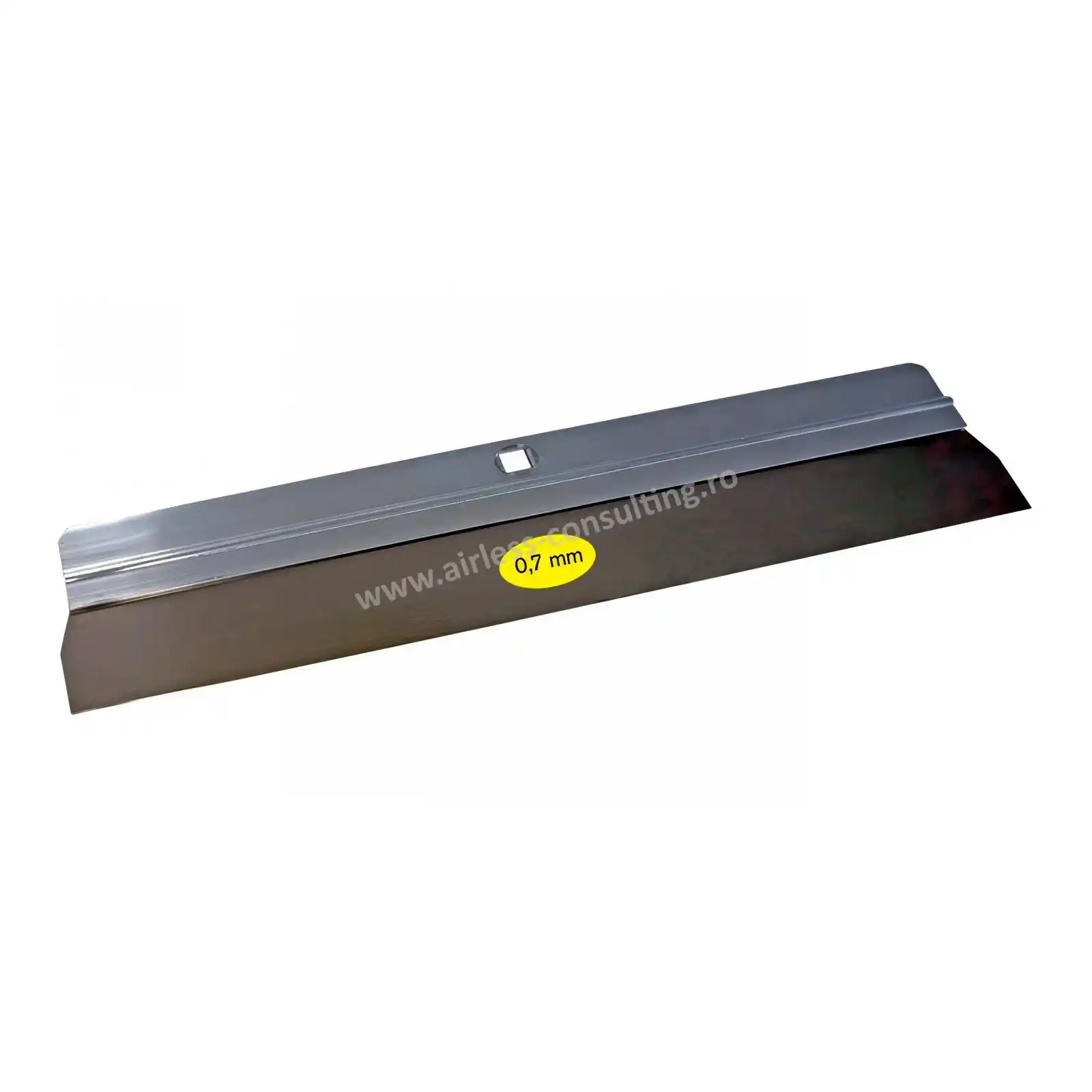 Gletiere, Spatule, Cutite de glet - Rezerva lama inox, 48 cm, 0.7 mm, pentru spatula profesionala tencuiala, glet, Super Prof, Twister
