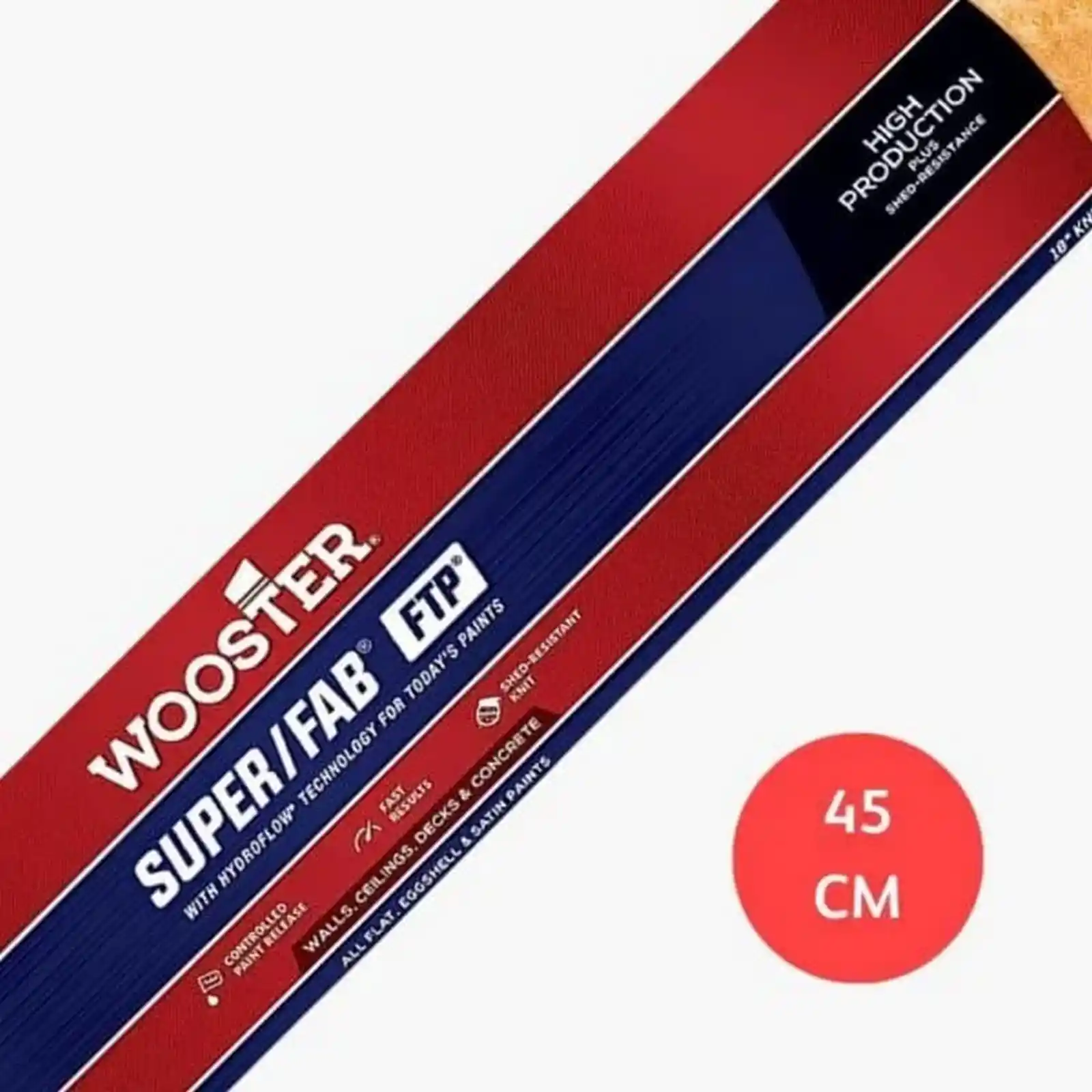 Rezerva rola trafalet, 45 cm, SUPER FAB FTP, 13 mm, Wooster [1]