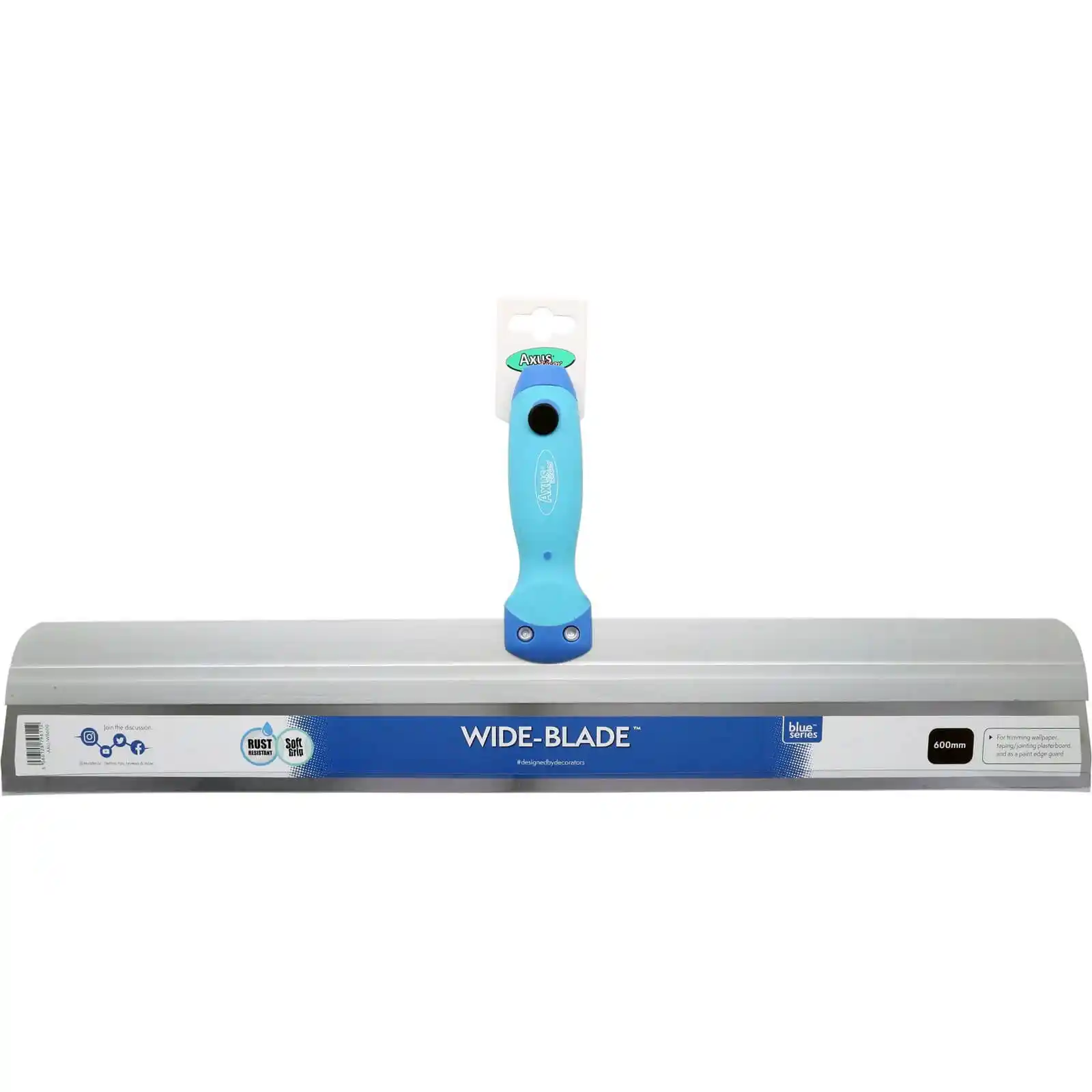 Accesorii si unelte de zugravit, gletuit - Rigla dreapta Wide Blade, 600 mm, Axus