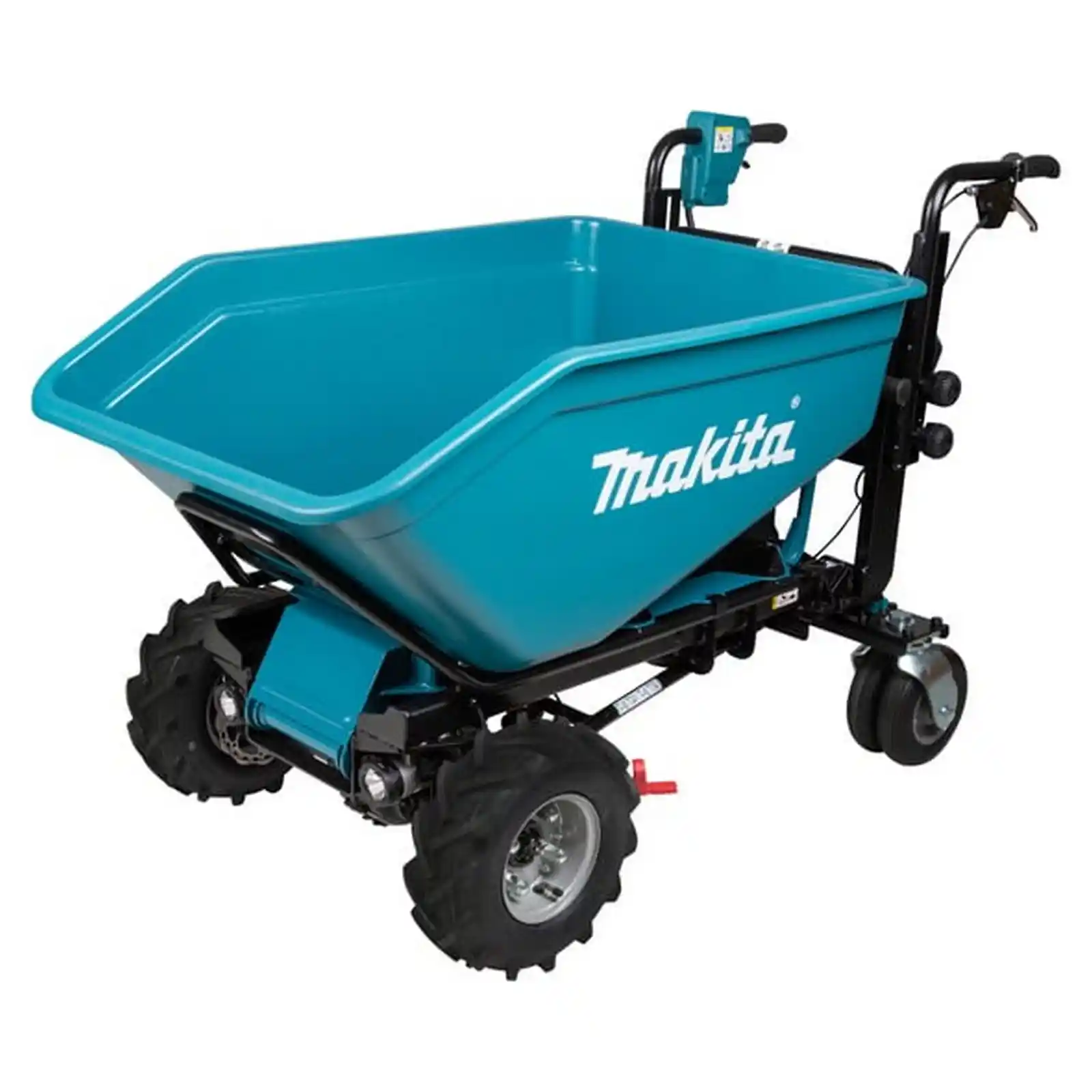 Unelte si scule Makita - Roaba industriala LXT 18Vx2, cap. 300 kg, cuva basculare electrica, livrata fara acumulatori, Makita