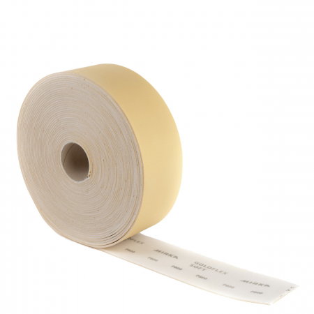 Unelte si scule Mirka - Rola abraziva GOLDFLEX SOFT, 115x125mm, Perf-Roll, P120, 150 buc/pachet, Mirka