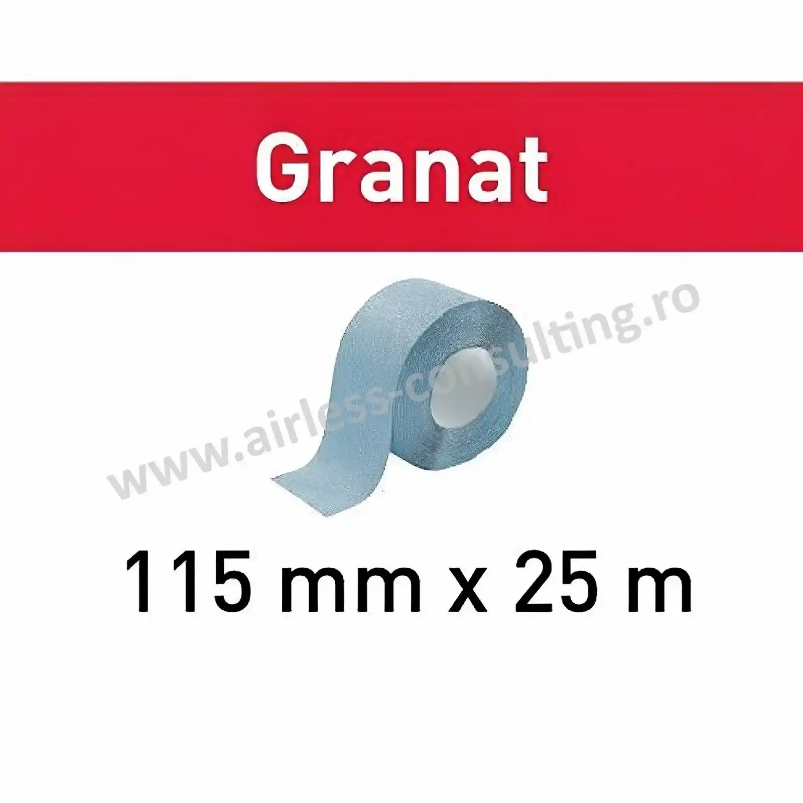 Promotii Unelte si accesorii de zugravit gletuit tencuit - Rola abraziva GRANAT, 115x25m, P120 GR, Festool