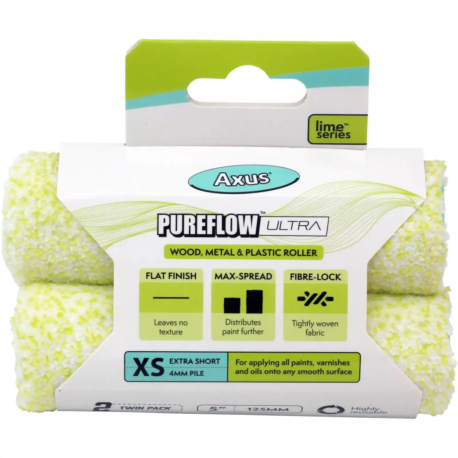 Trafaleti si Role - Rola trafalet Pureflow Ultra, 12,5 cm; pachet dublu, Axus
