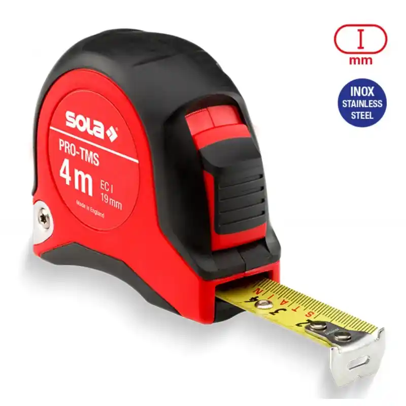 Rulete - Ruleta Sola PRO-TMS cu lungime de 4m, 19mm, inox