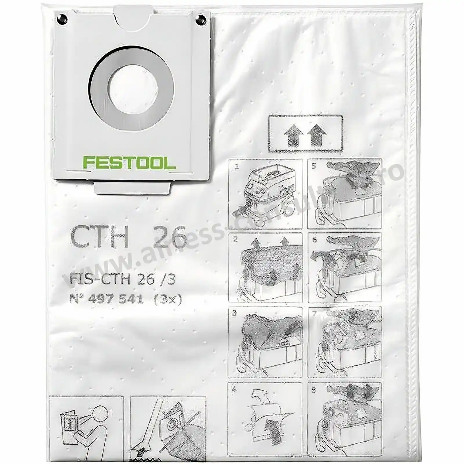 Sac de filtrare de siguranta FIS-CTH 48/3 Festool