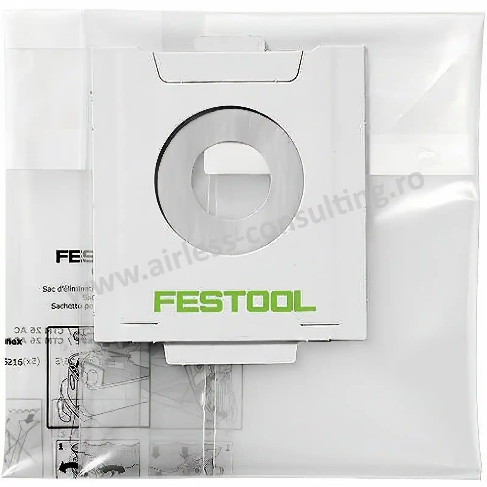 Sac de reziduri, de unica folosinta ENS-CT 36 AC/5 Festool