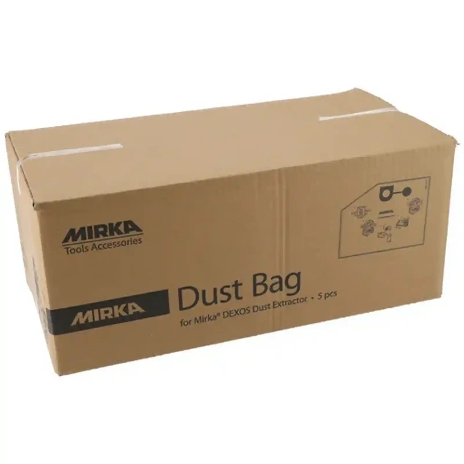 Sac colector fleece pentru DEXOS 1217, 5 buc/pachet, Mirka [1]