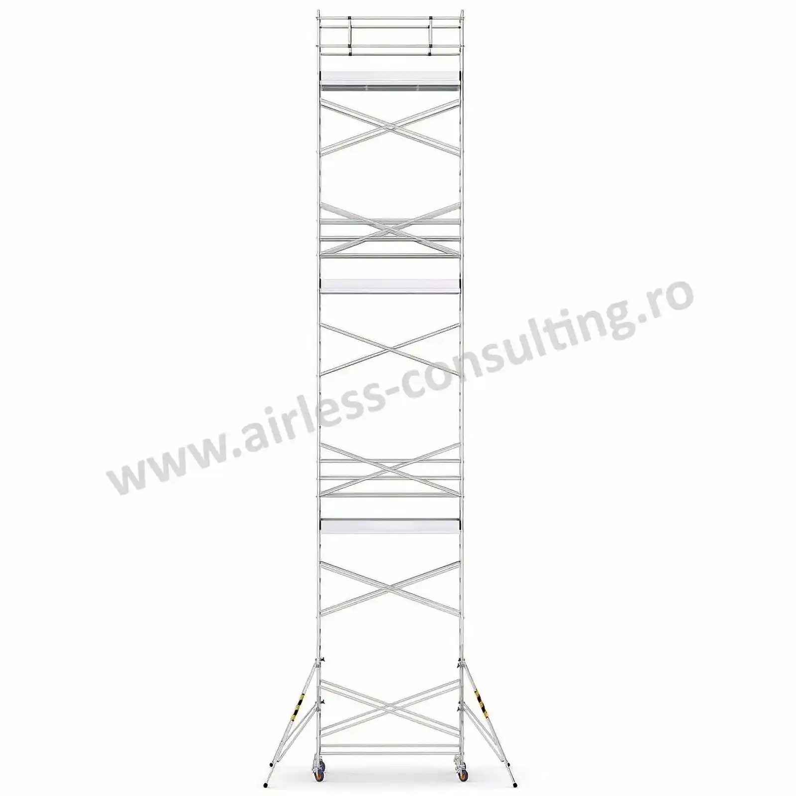 Schela mobila profesionala, aluminiu, ProTUBE L14, Bisonte, inaltime 13.8 m [1]
