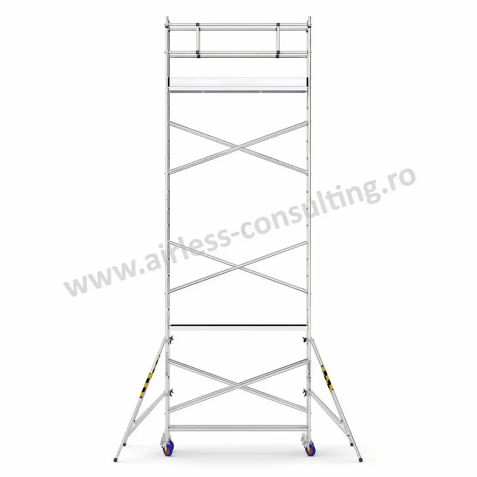 Schela mobila profesionala, aluminiu, ProTUBE S8, Bisonte, inaltime 8.3 m [1]