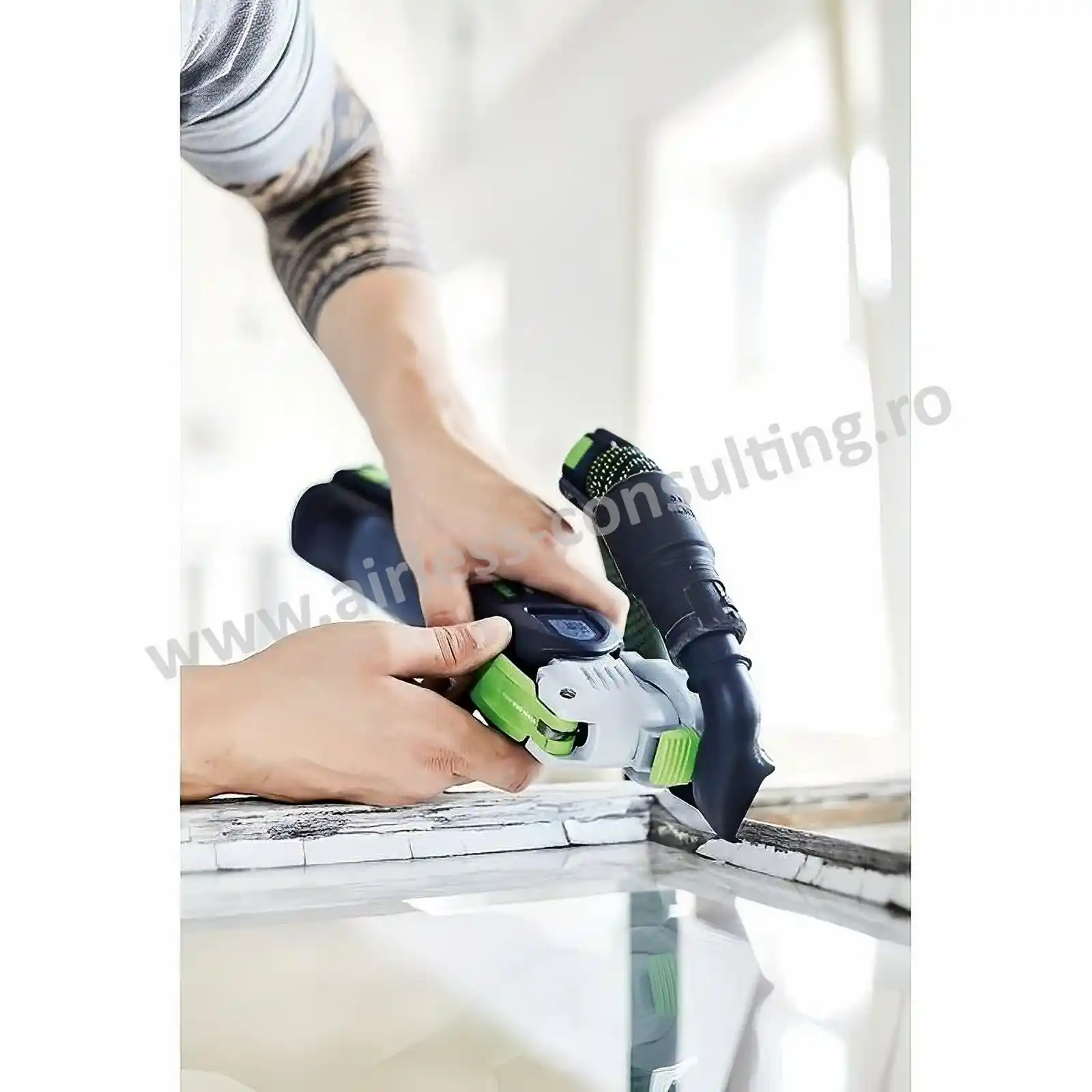 Scula electrica oscilatoare multifunctionala cu acumulator VECTURO OSC 18 E-Basic Festool [4]