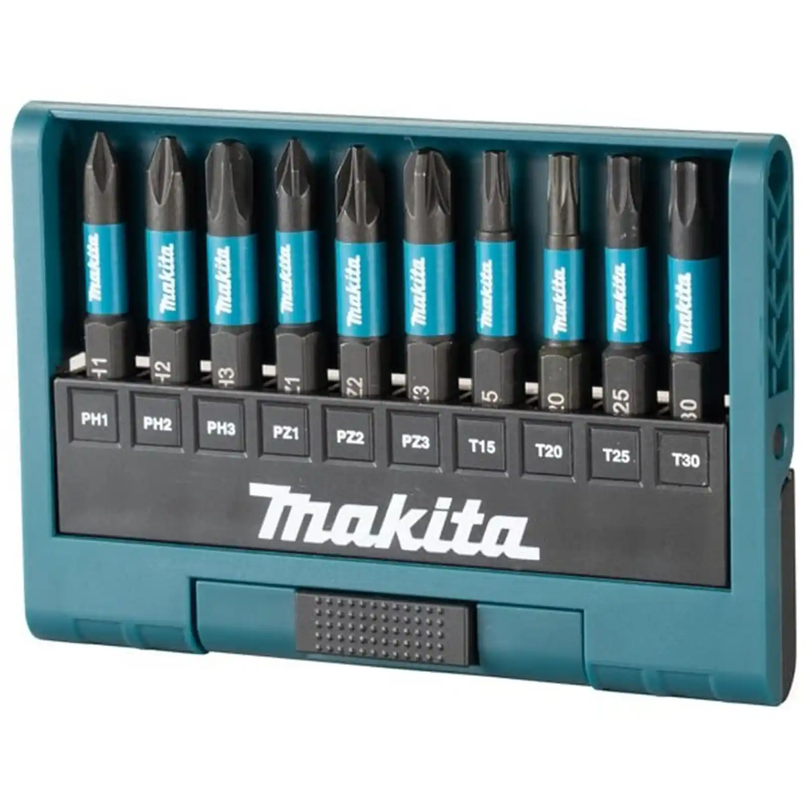 Bit pentru insurubat Makita - SET 10 BITI IMPACT BLACK, Makita
