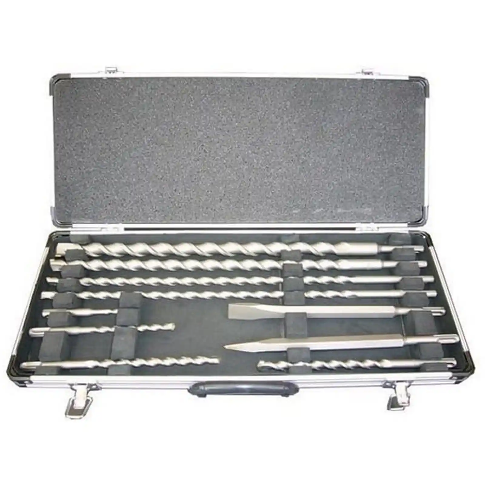 Seturi scule Makita - SET 10 DALTI/BURGHIE VALIZA ALUM. 250MM, Makita