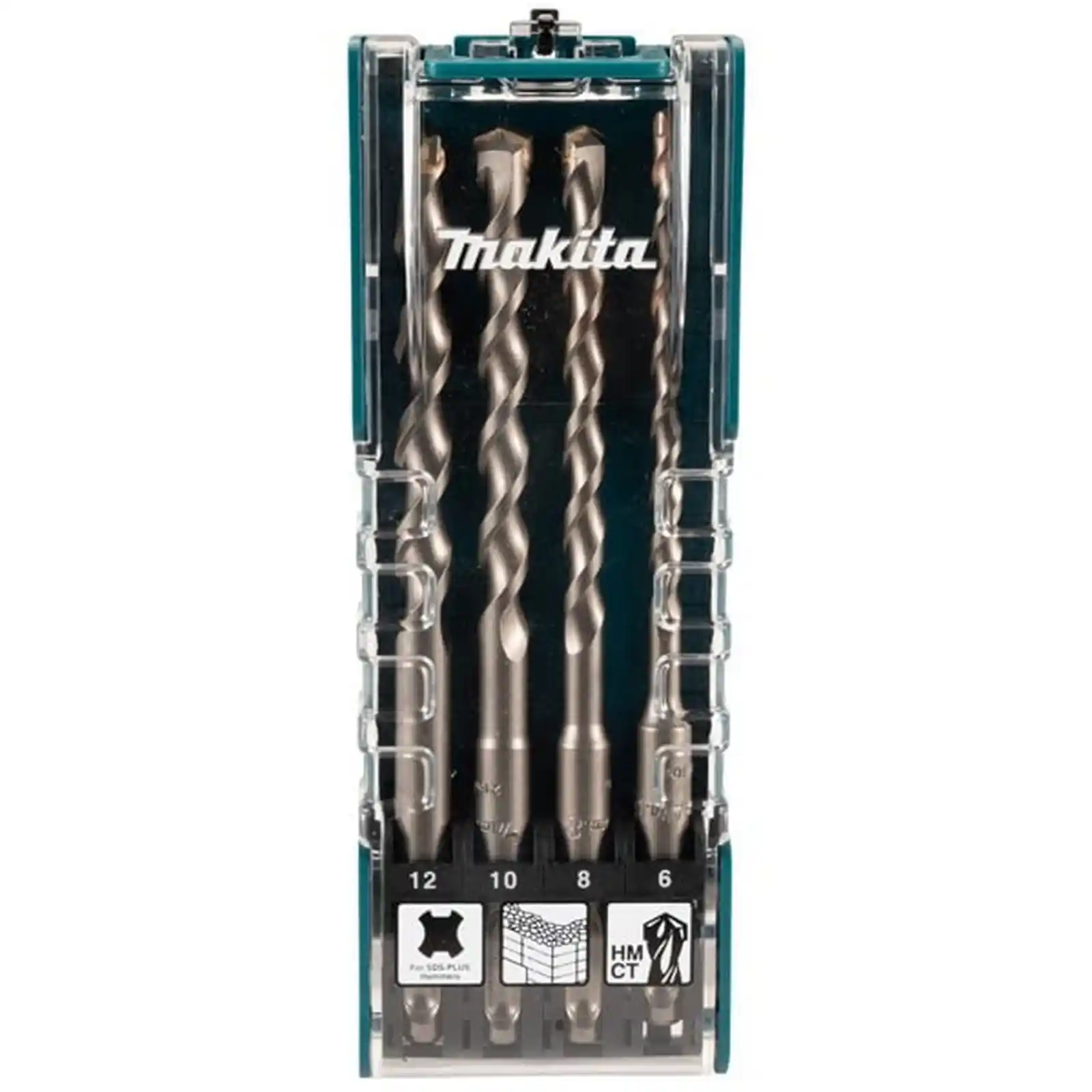 Accesorii Makita - SET 4 BURGHIE TDCT SDS-Plus, Makita