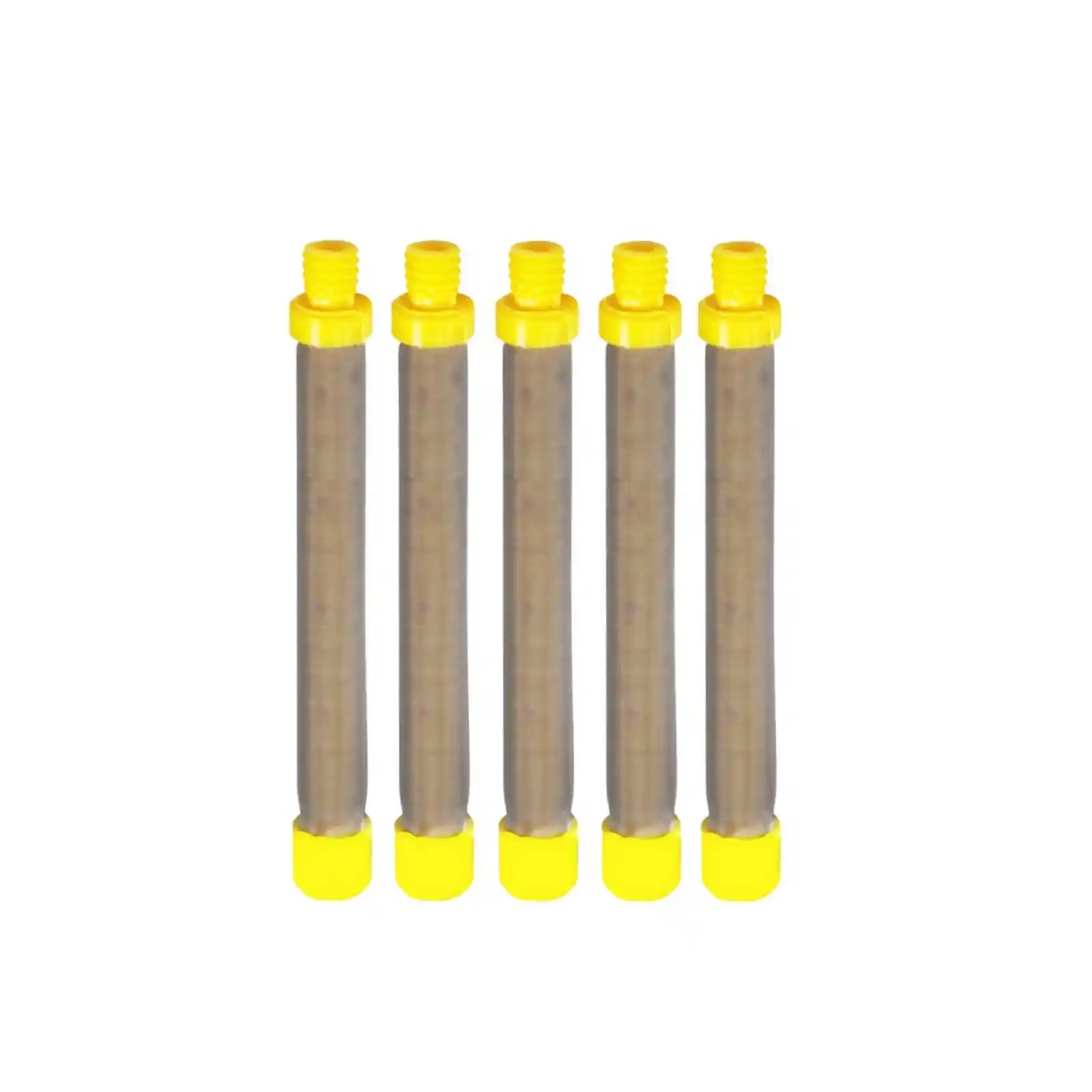 Set 5 bucati filtru cu filet, Titan, Galben, pentru pistol [0]