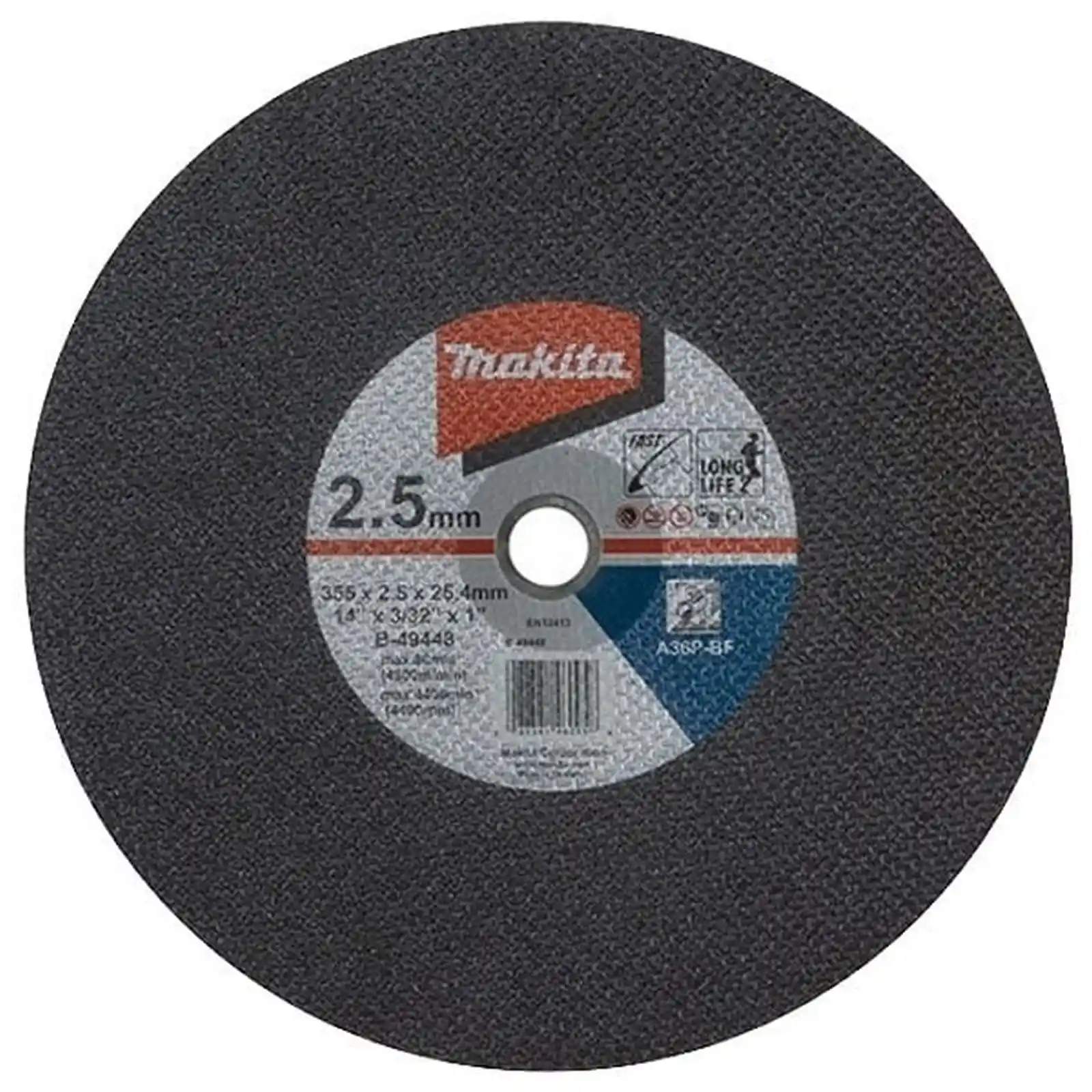 Abrazive Makita - SET 5 DiscURI ABRAZIVE METAL 355X25X2.5, Makita