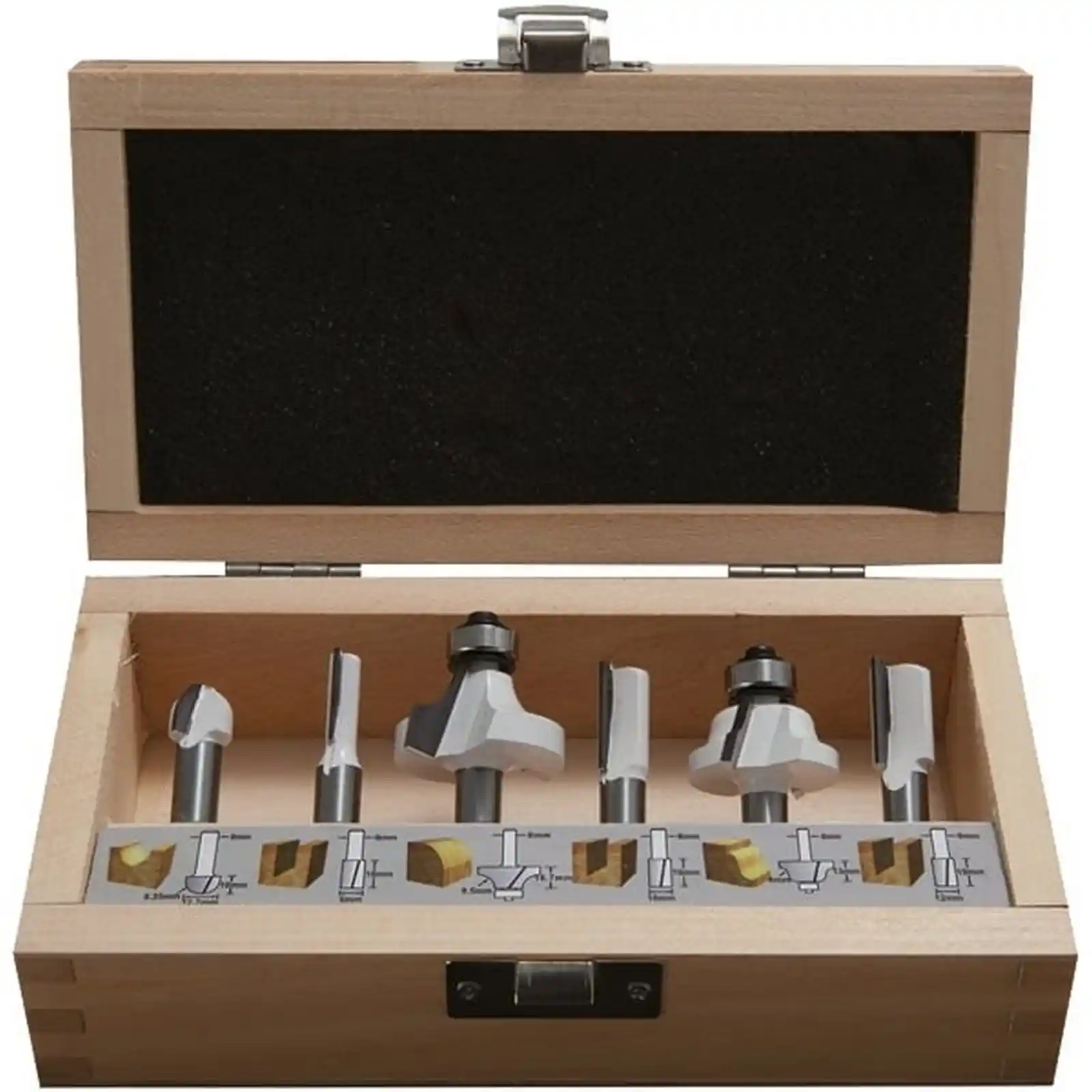 Promotii si oferte - SET 6 FREZE PENTRU LEMN 8MM, Makita