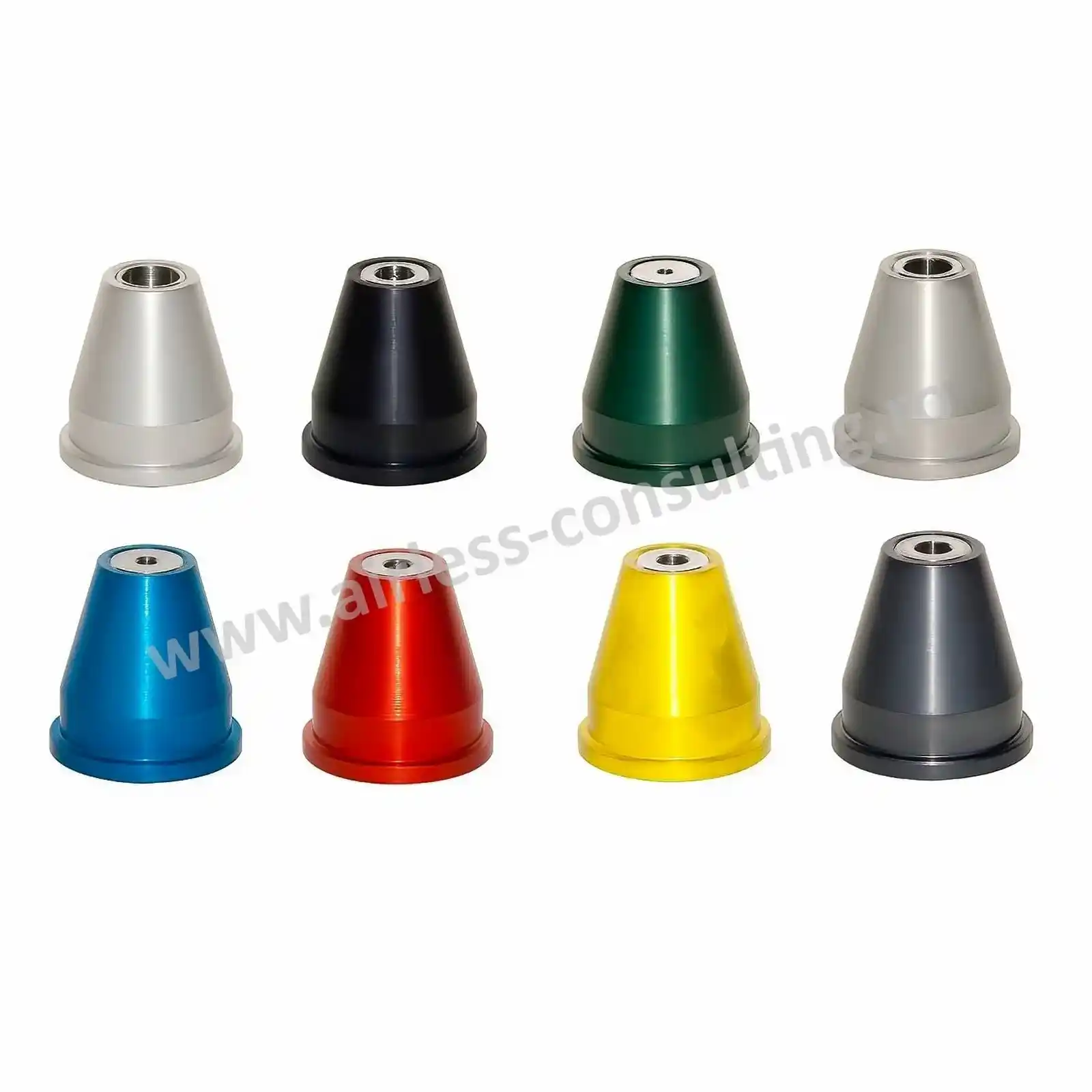 Accesorii Pompe de Tencuit - Set 8 buc duze pentru adezivi, tencuiala decorativa, glet