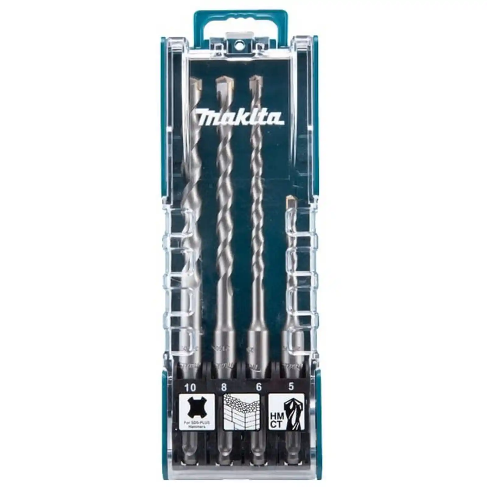 Accesorii Makita - SET BURGHIE TCT SDS-PLUS 4BUC, Makita