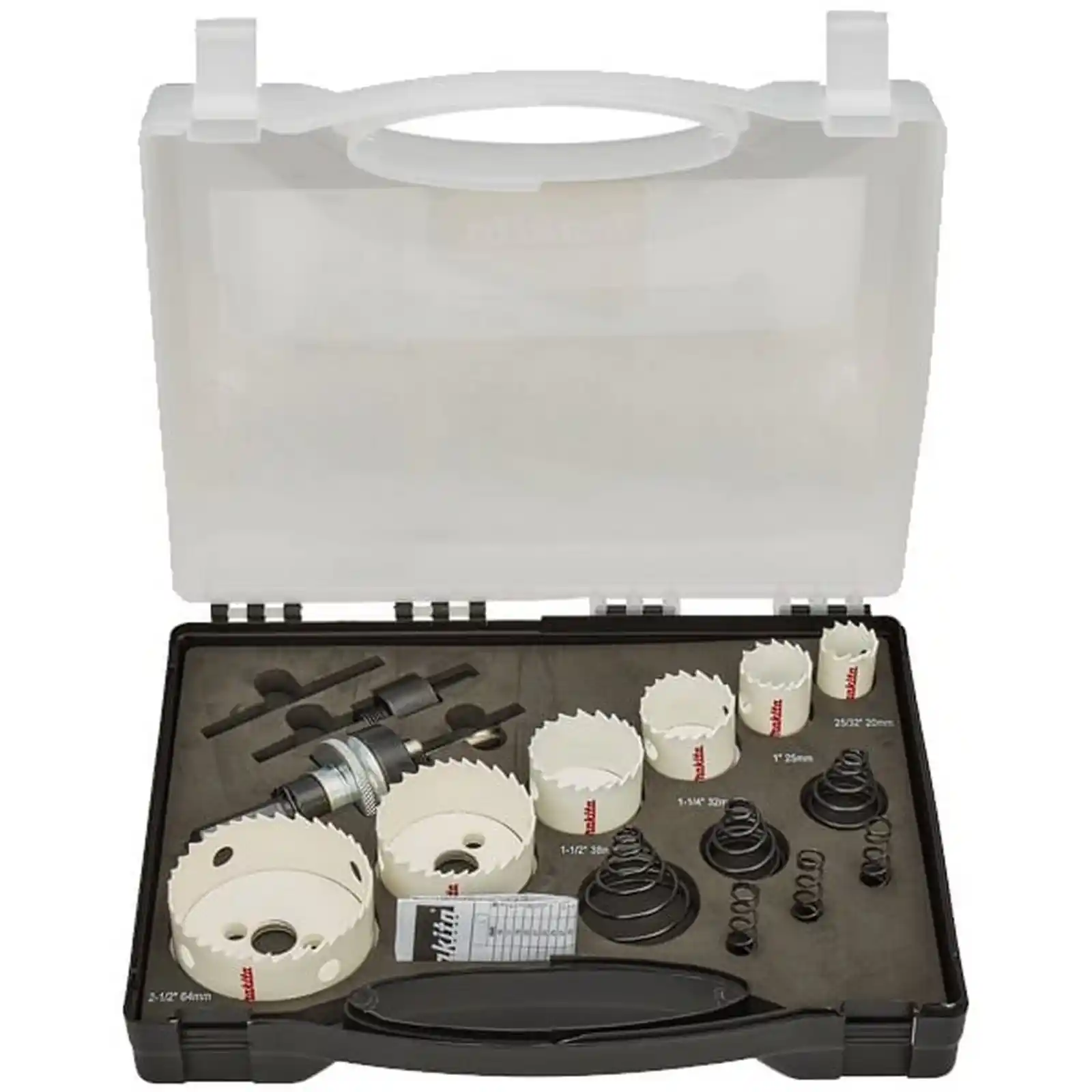Accesorii Makita - SET CAROTE ELECTRICIENI20/25/32/38/51/64, Makita