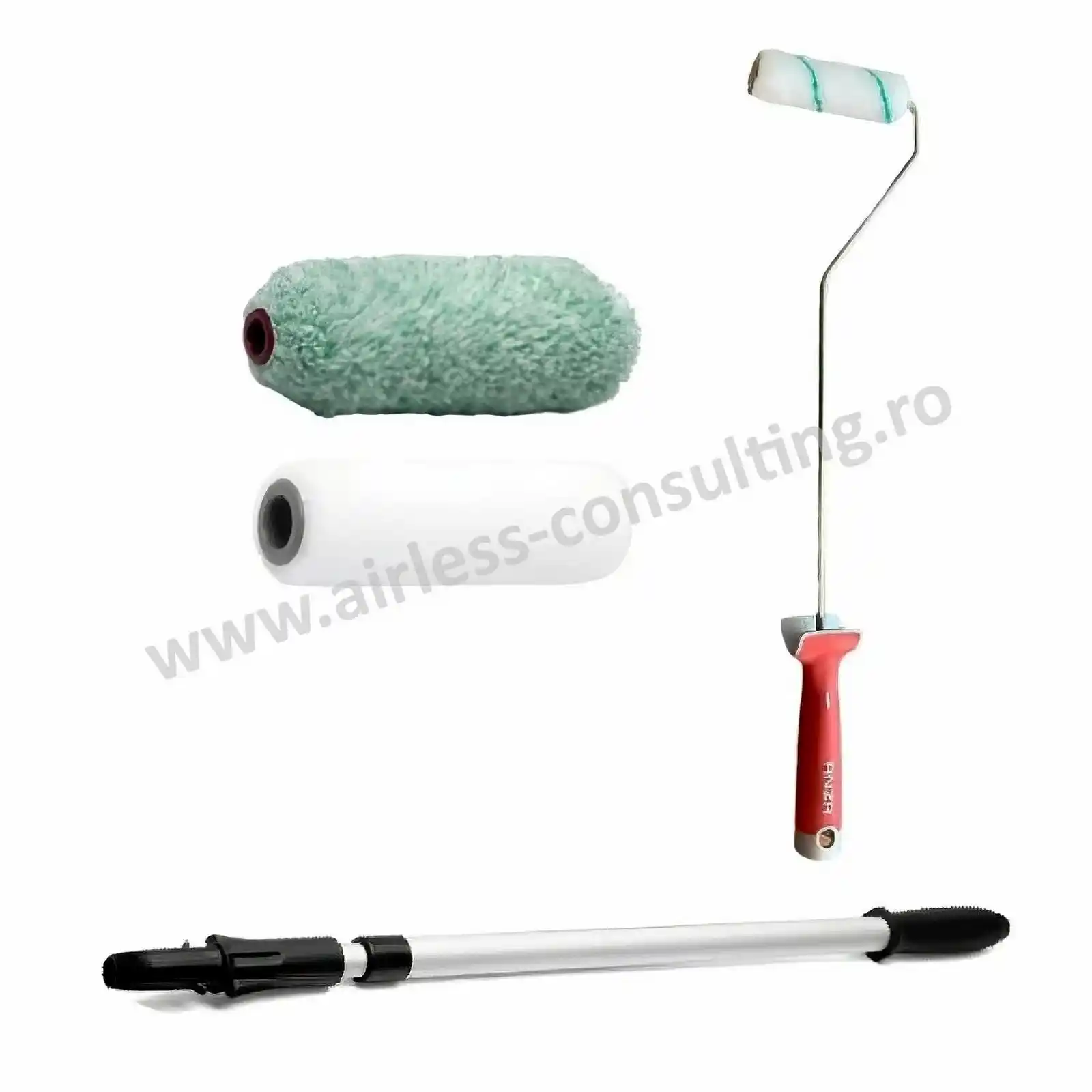 Trafaleti - Set complet trafalet, Anza, Mini Lung, 10 cm, cu prelungitor 115 cm