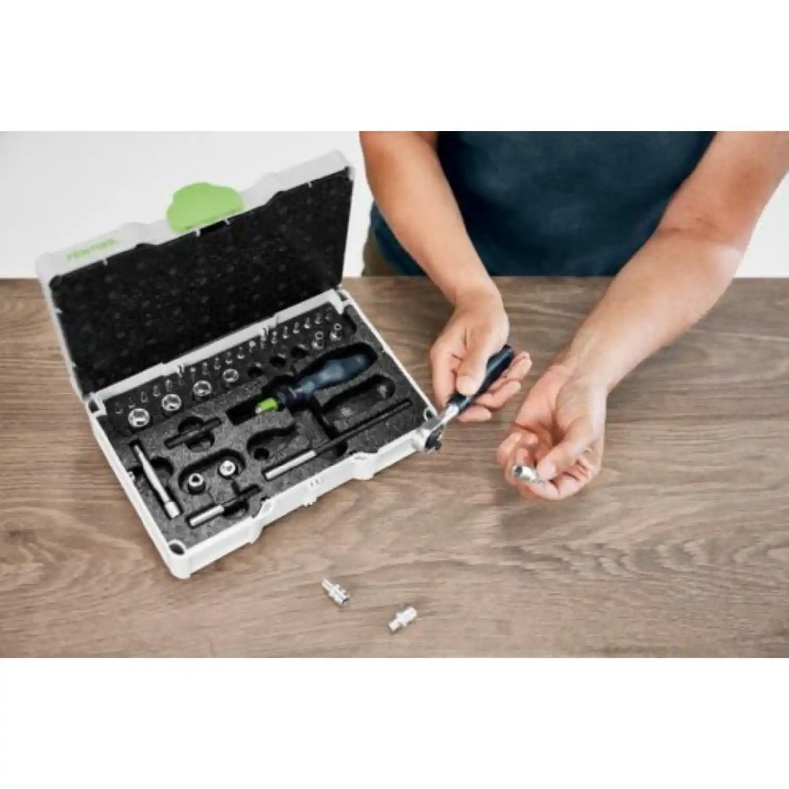 Set de dispozitive cu clichet SYS3 S 76-1/4"-CE RA, Festool [4]
