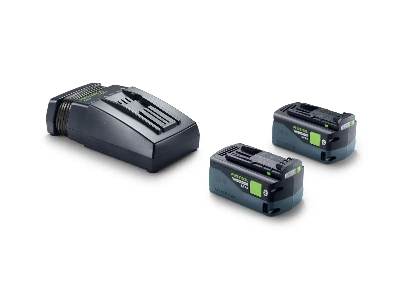Unelte Profesionale Festool - Set de energie Festool 18V cu 2 acumulatori Li-HighPower 5.0 Ah si incarcator rapid TCL 6