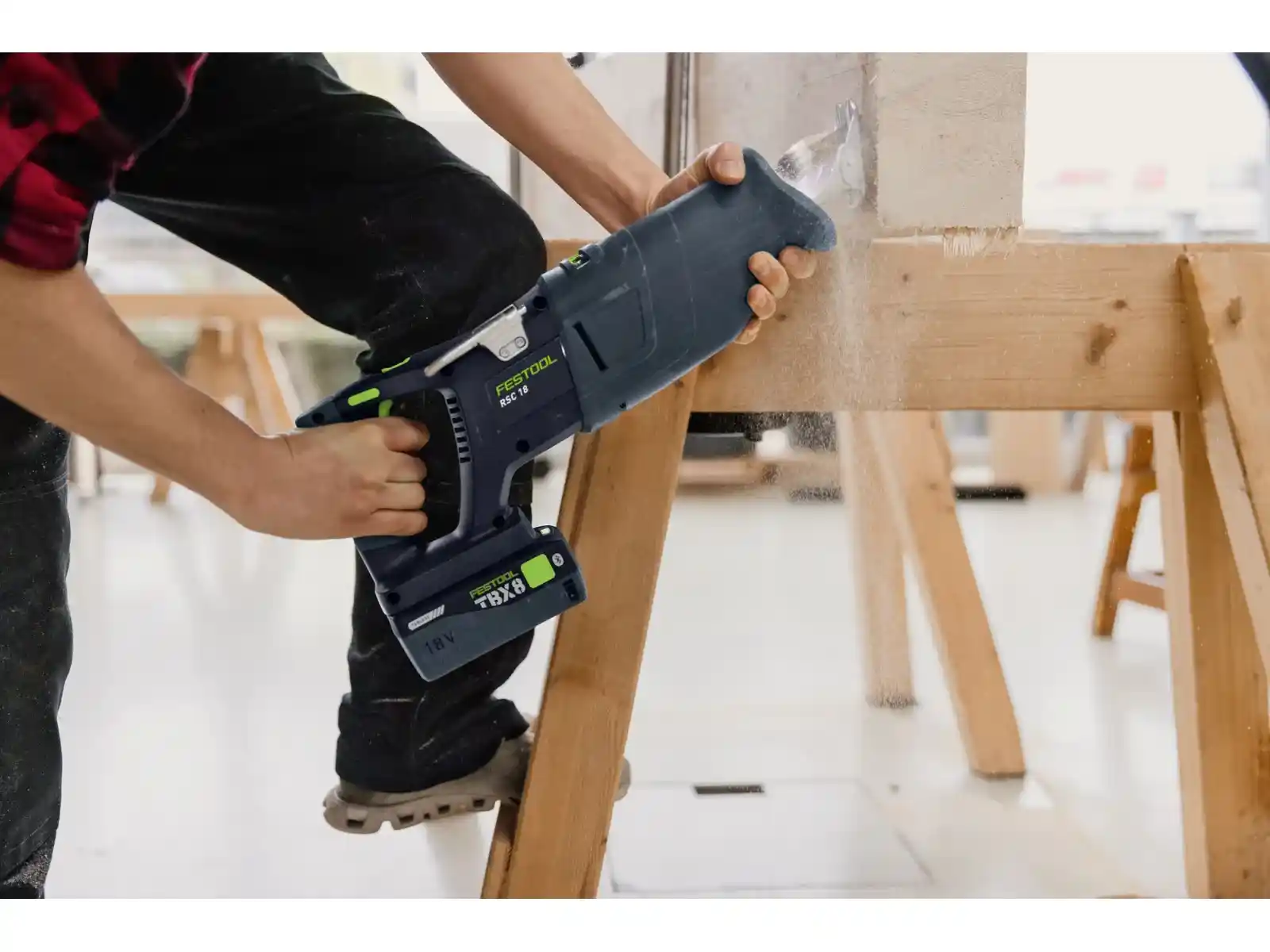 Set de energie Festool 18V cu 2 acumulatori TBX 8.0 Ah si incarcator rapid AIRSTREAM SCA16 [3]