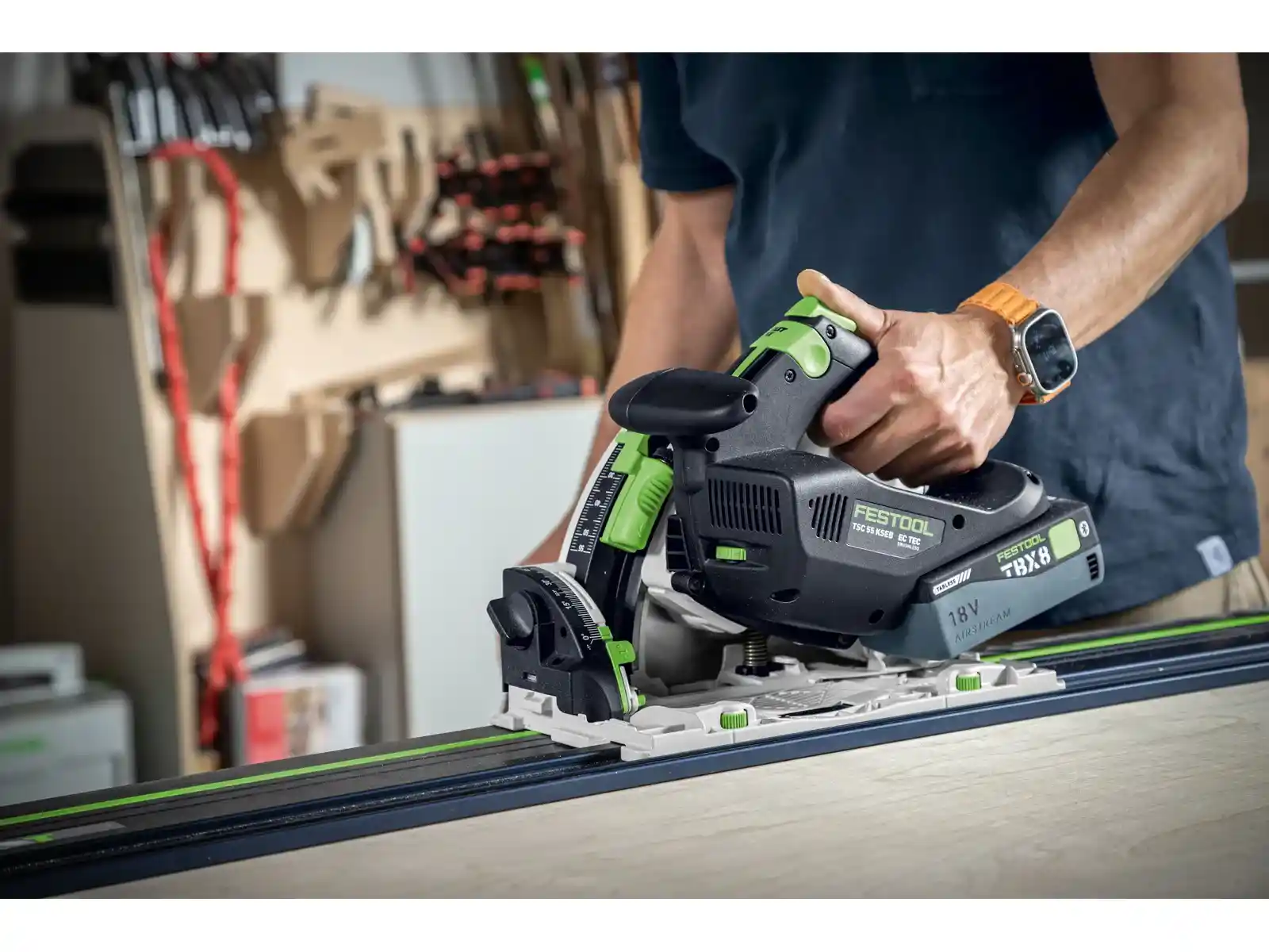 Set de energie Festool 18V cu 2 acumulatori TBX 8.0 Ah si incarcator rapid AIRSTREAM SCA16 [2]