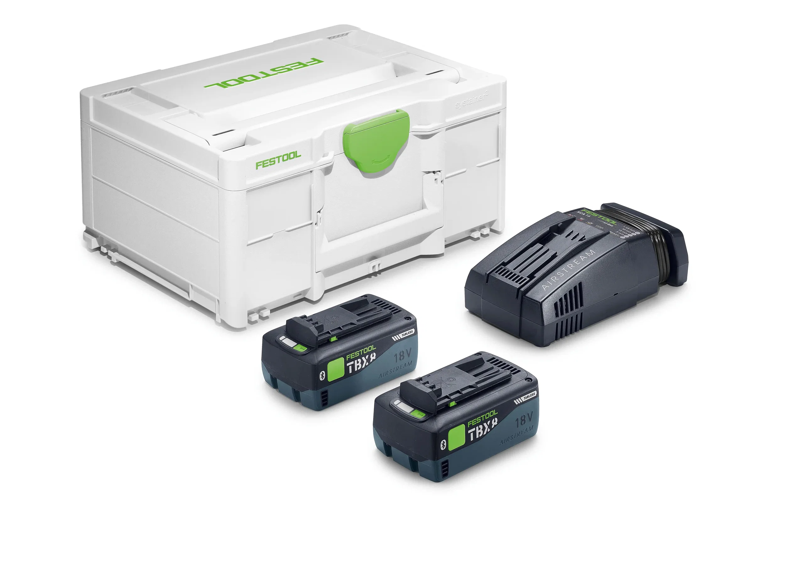 Set de energie SYS 18V 2x8,0/SCA16 Festool [1]