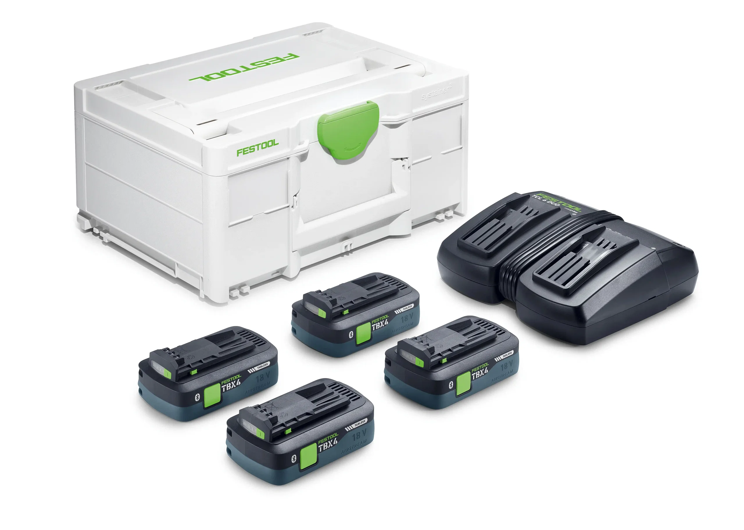 Set de energie SYS 18V 4x4,0/TCL 6 DUO Festool [1]