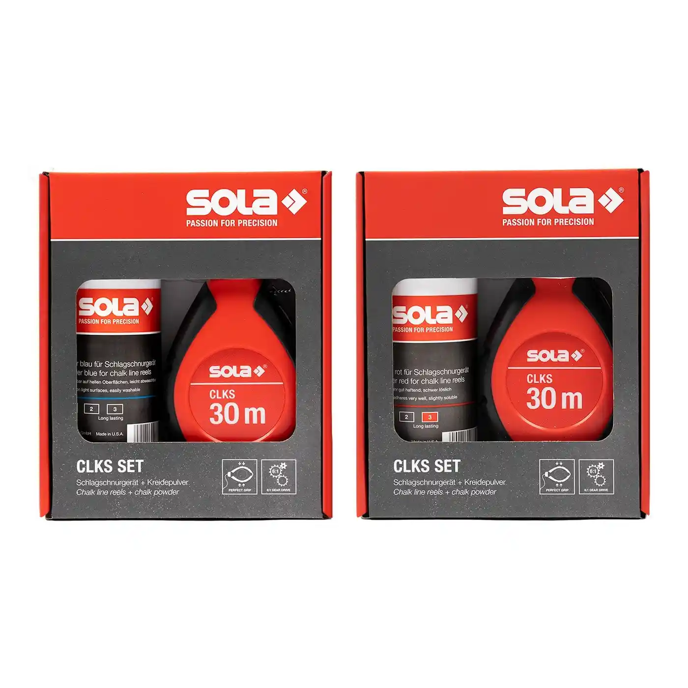 Accesorii si unelte de zugravit, gletuit - Set de marcare, CLKS SET R, SOLA