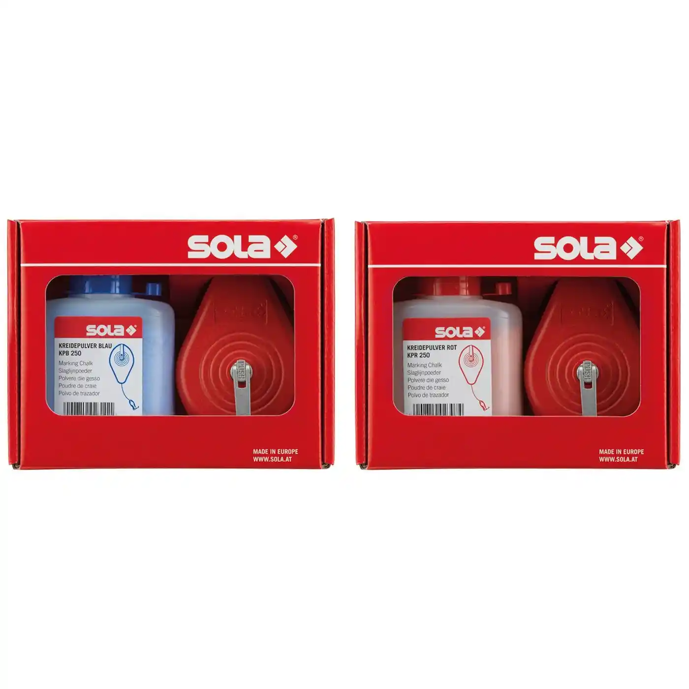 Accesorii si unelte de zugravit, gletuit - Set de marcare, CLM 30 SET R, SOLA