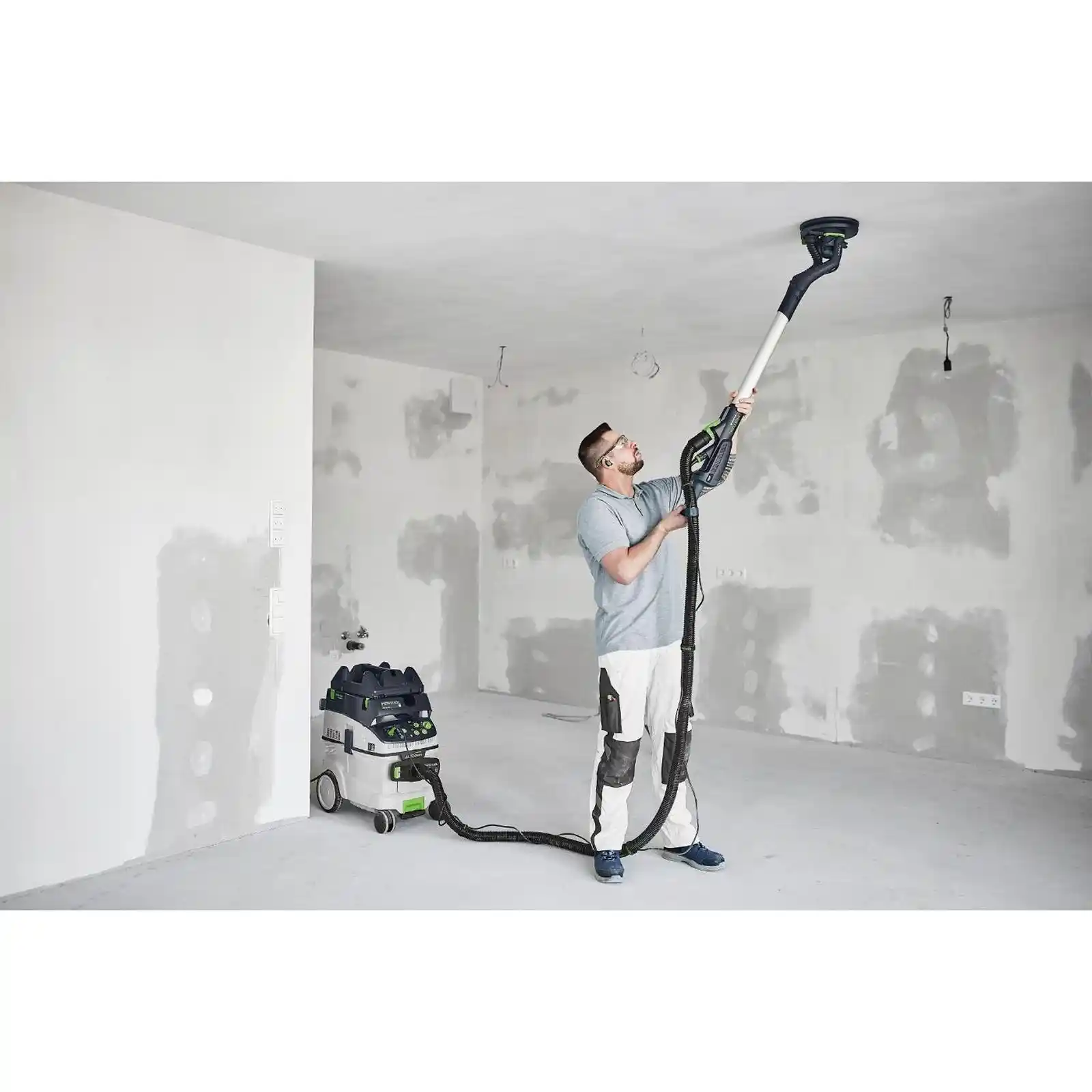 Set de slefuitor cu gat lung si aspirator PLANEX LHS 2-M 225 EQ/CTM 36-Set, Festool [12]