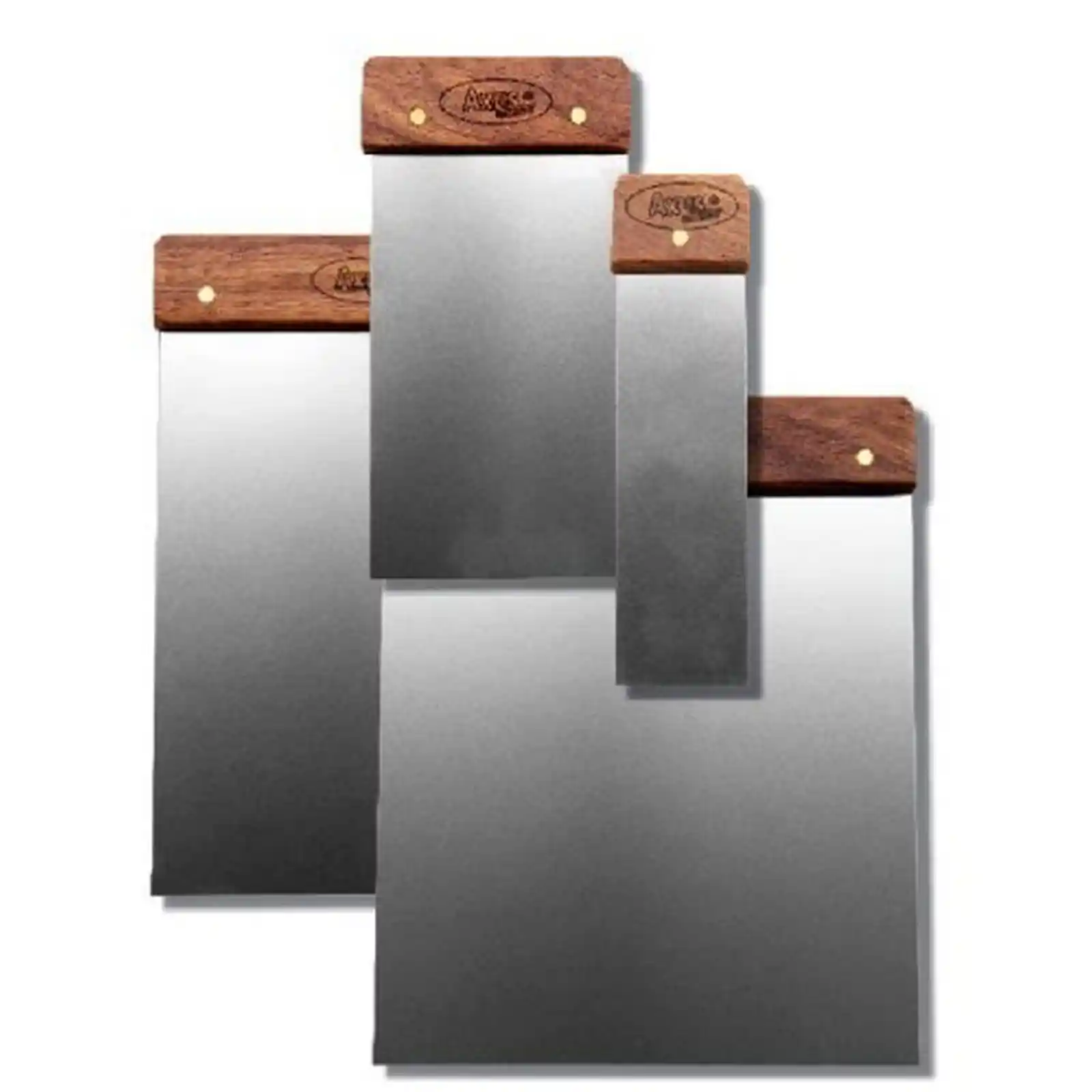 Promotii Unelte si accesorii de zugravit gletuit tencuit - Set de spatule flexibil S-Fill, Set de 4 (25, 50, 80, 100 mm), Axus