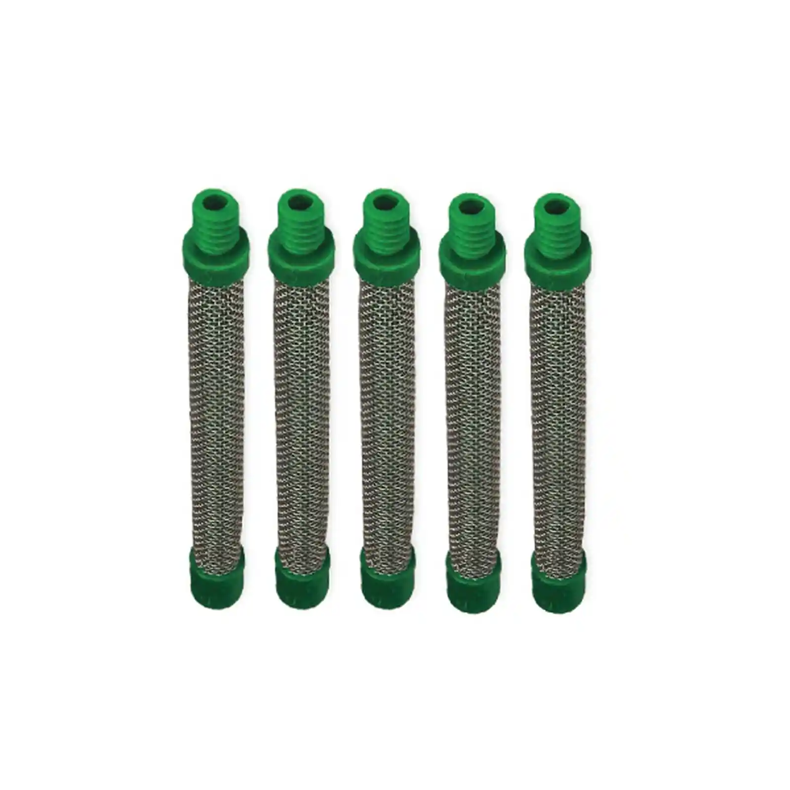 Italia star de verificat daca raman - Set filtre pentru pistol cu filet, Titan, 30 mesh, verde, 5 buc
