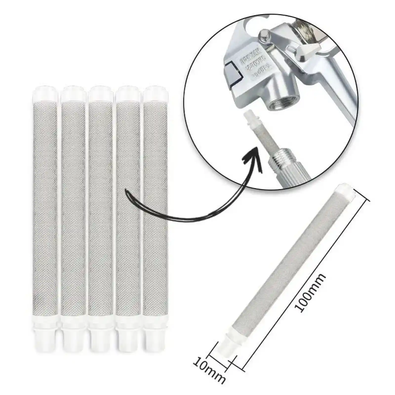 Set filtre pentru pistol, Wagner, 50 mesh 5 buc [2]