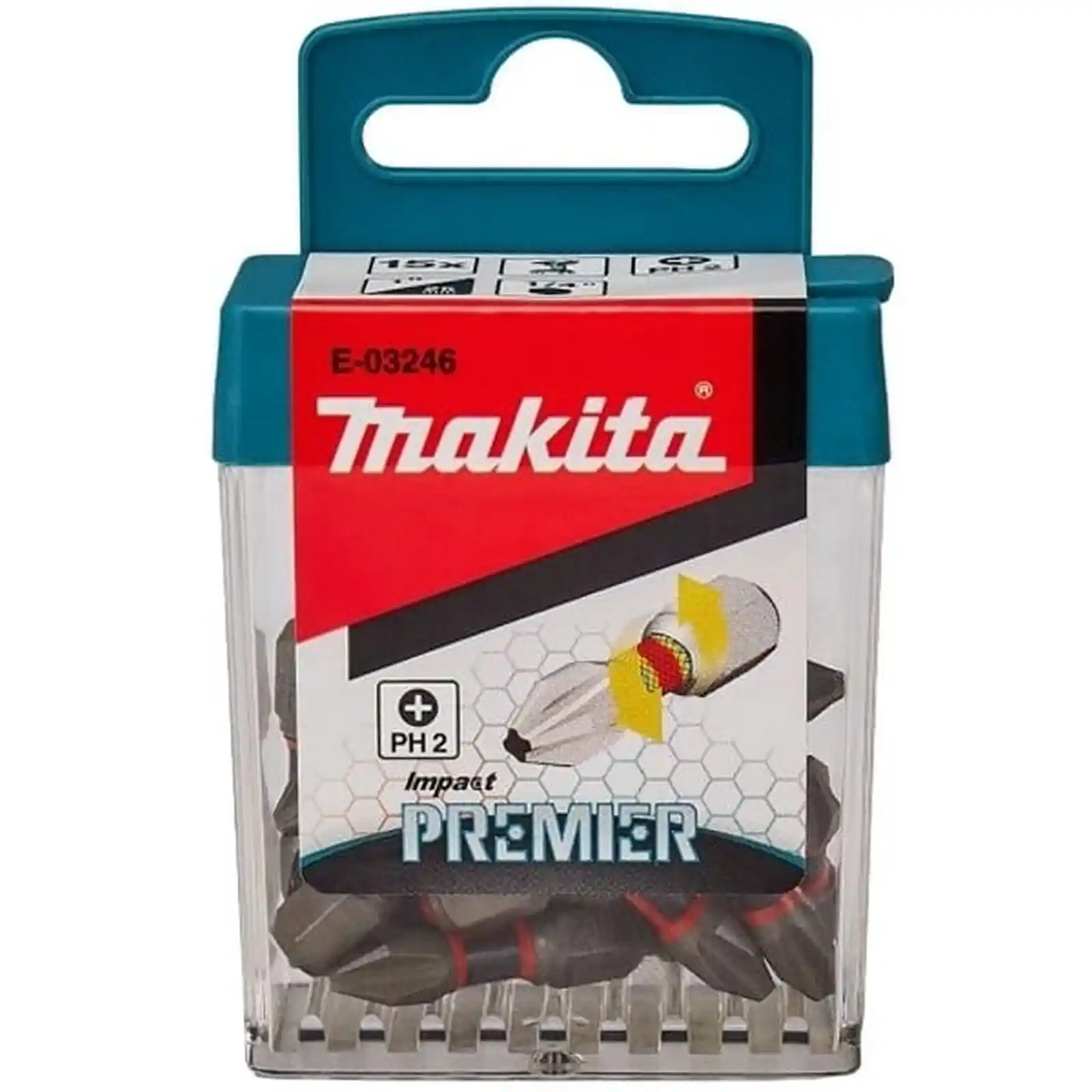 Accesorii diverse - SET IPT PREMIER (C-FORM) PH2-25MM 15BUC, Makita