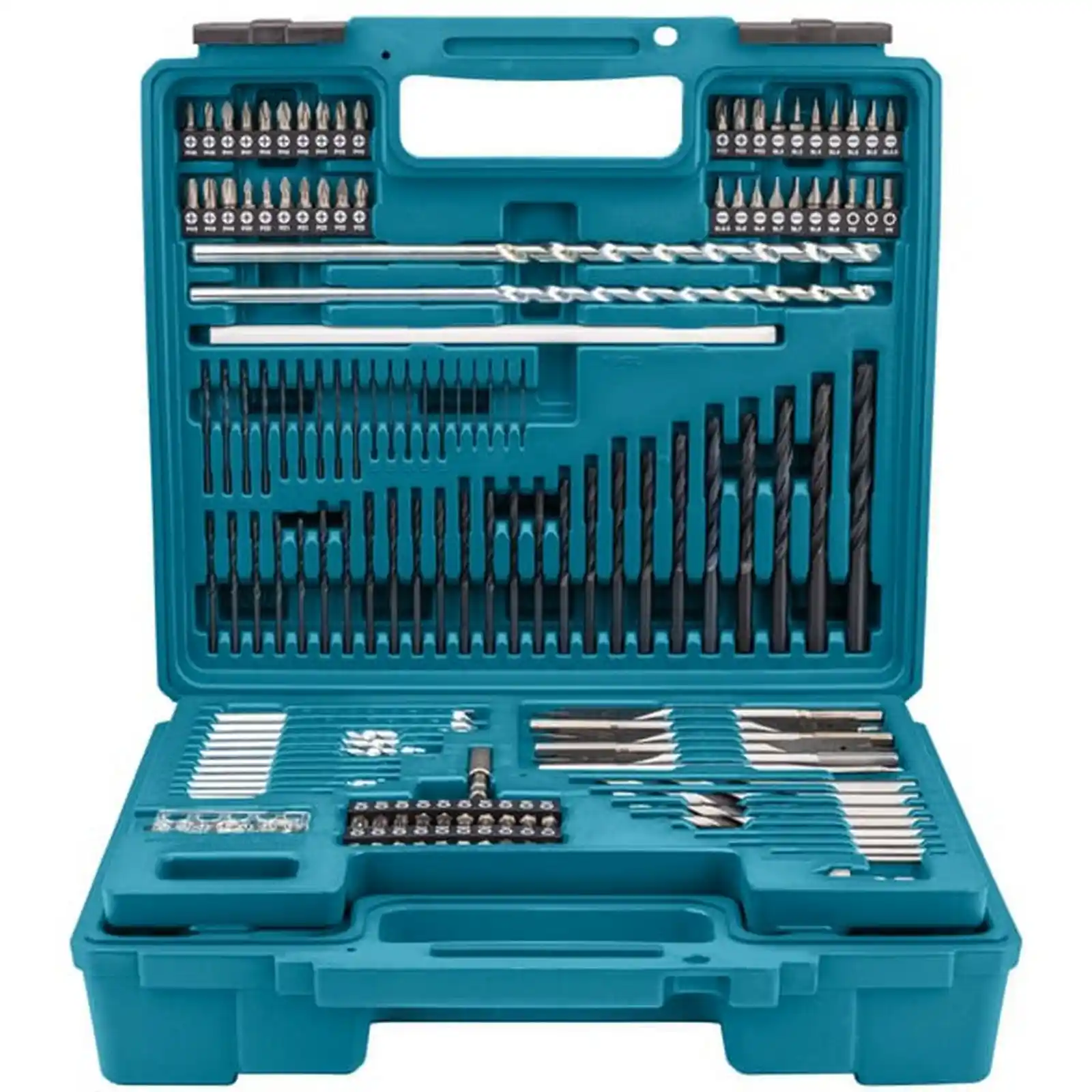 Accesorii Makita - Set piese burghie, biti si carote, 212 piese, Makita