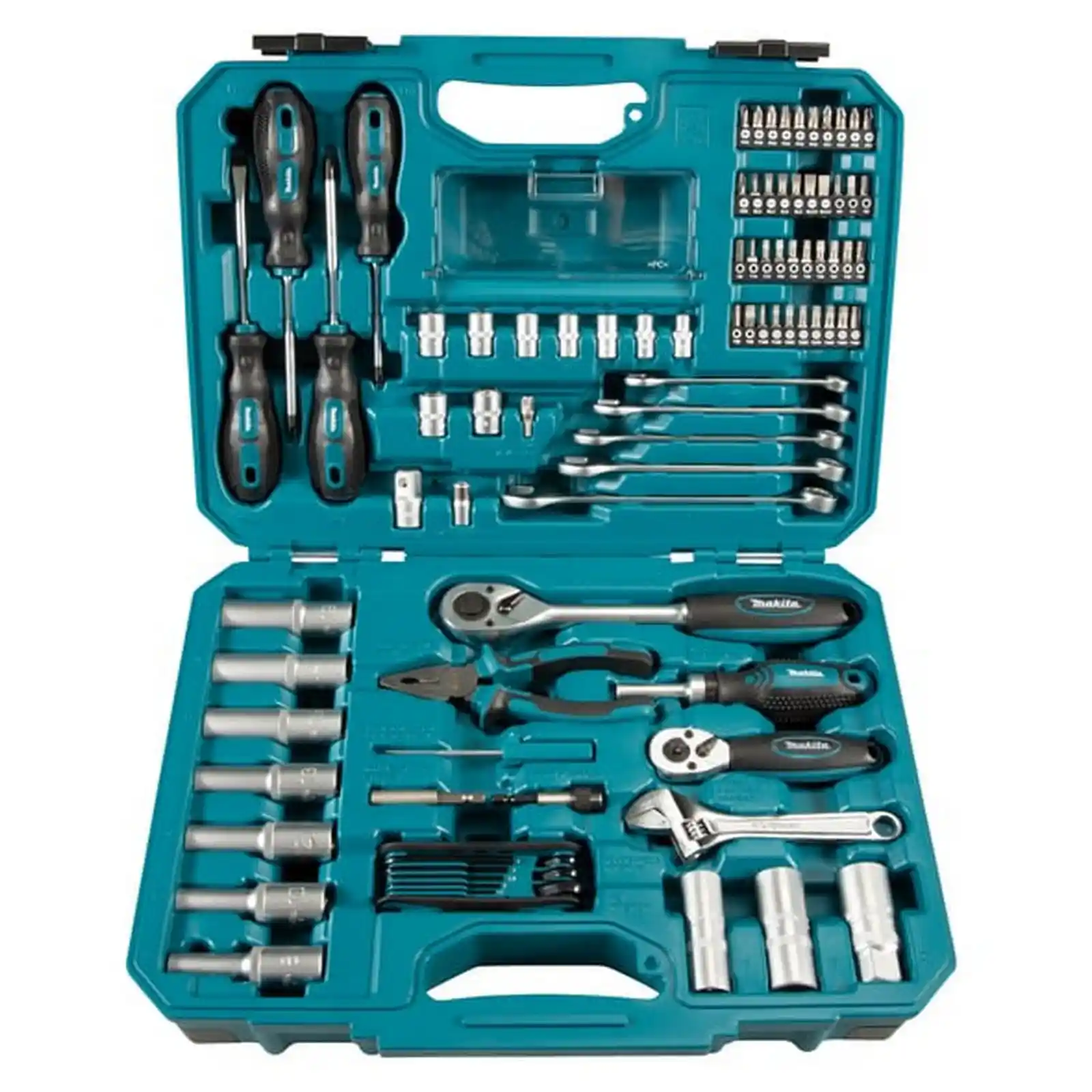 Accesorii Makita - SET SCULE DE MANA 87 BUC IN VALIZA