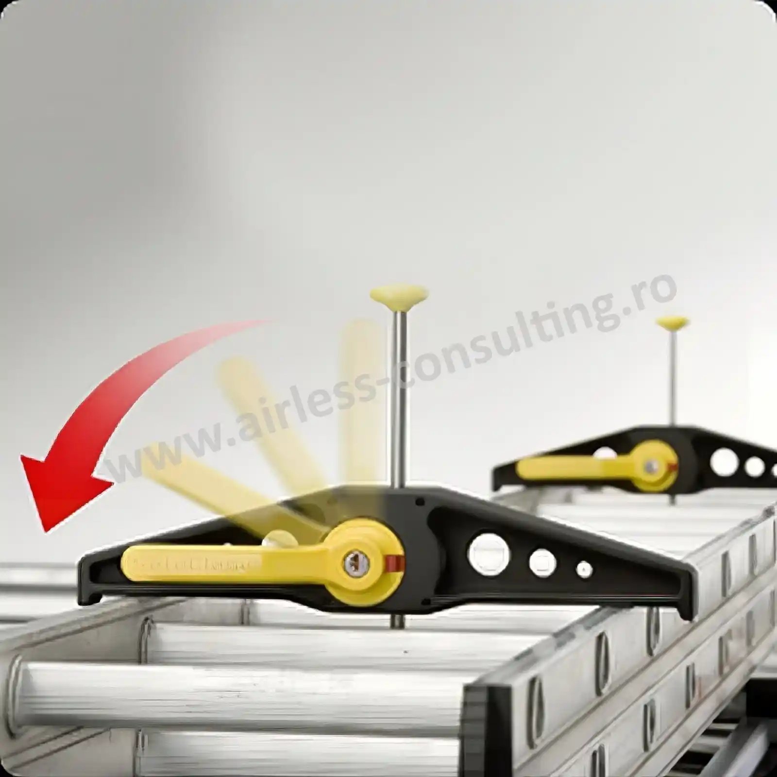 Set sistem de fixare scara pentru porbagaj, suport Rhino, Safe Clamp, RAS21, 2 buc/set [2]
