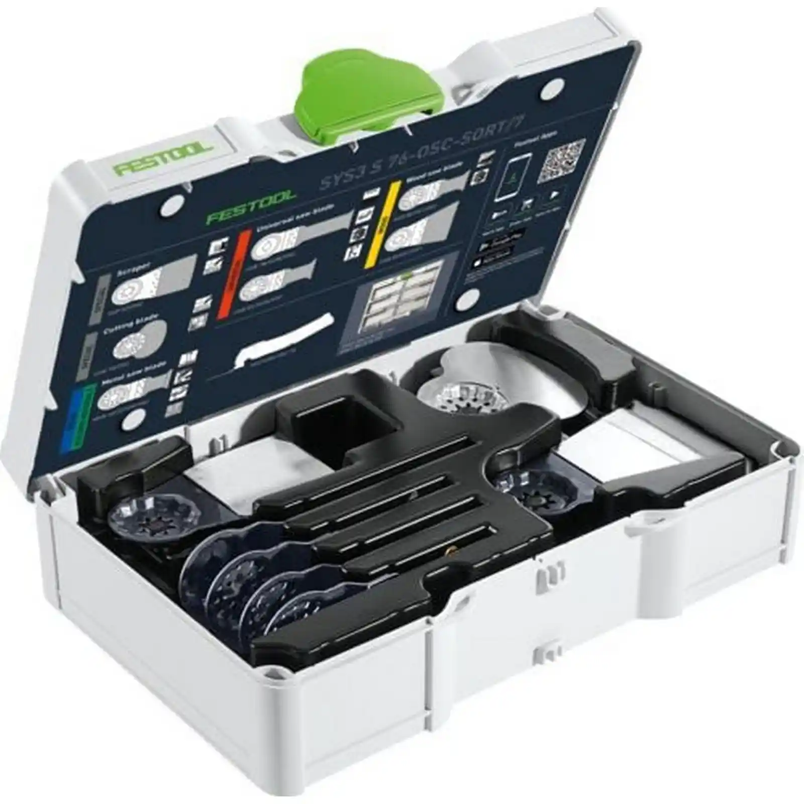 Unelte Profesionale Festool - Setul de panze de ferastrau pentru scula electrica oscilatoare multifunctionala SYS3 S 76-OSC-SORT/7 Festool