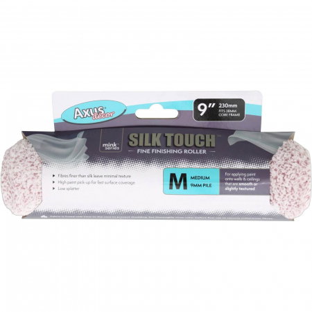 Rezerve, Role, Manere trafalet - Silk Touch Fine Finishing, 9 mm Nap medii, 23 cm, miez de 38 mm