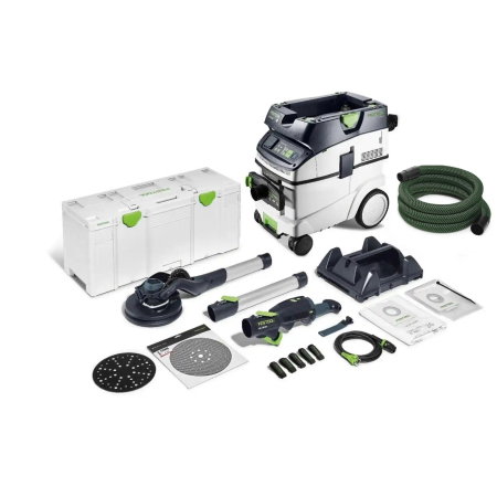 Unelte Profesionale Festool - Slefuitor de glet, girafa, PLANEX LHS 2, 225, EQI cu aspirator si stativ CTL 36 AC RENOFIX, Festool