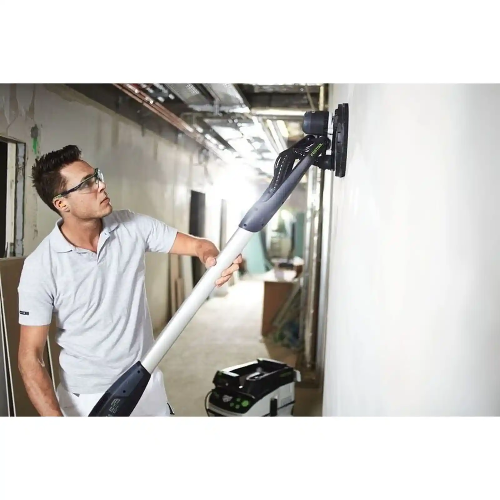 Slefuitor girafa, PLANEX LHS-E 225 EQ-CB, cu aspirator CTL 26 RENOFIX, Festool [3]
