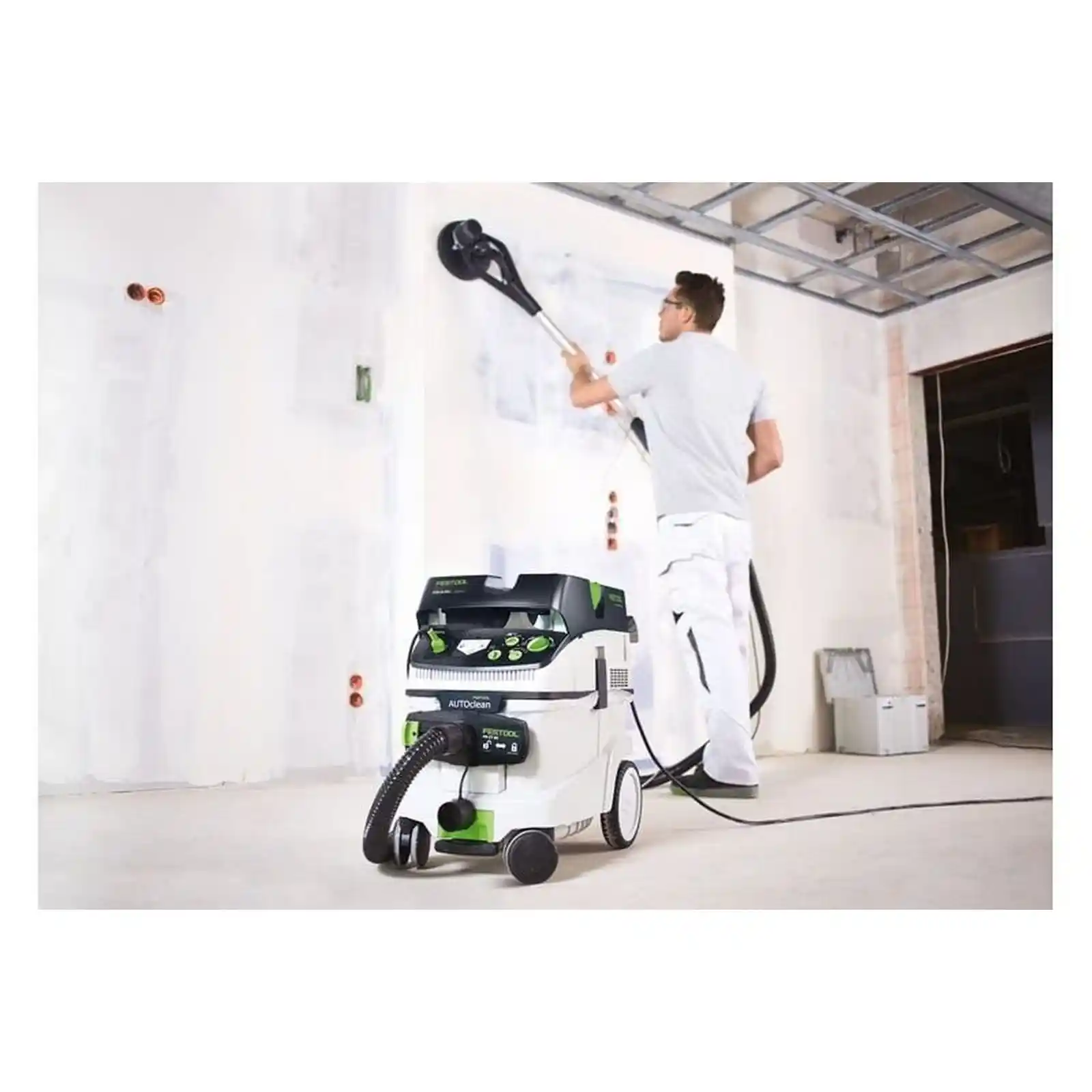Slefuitor girafa, PLANEX LHS-E 225 EQ-CB, cu aspirator CTL 26 RENOFIX, Festool [6]