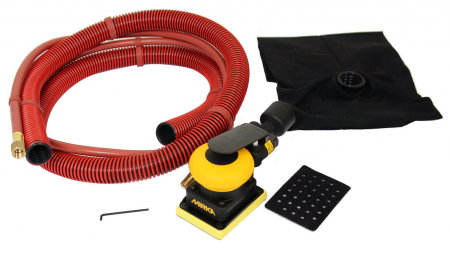 Slefuitoare pneumatice Mirka - Slefuitor orbital Mirka OS 343DB 75x100mm Dust Bag, Orbit 3.0