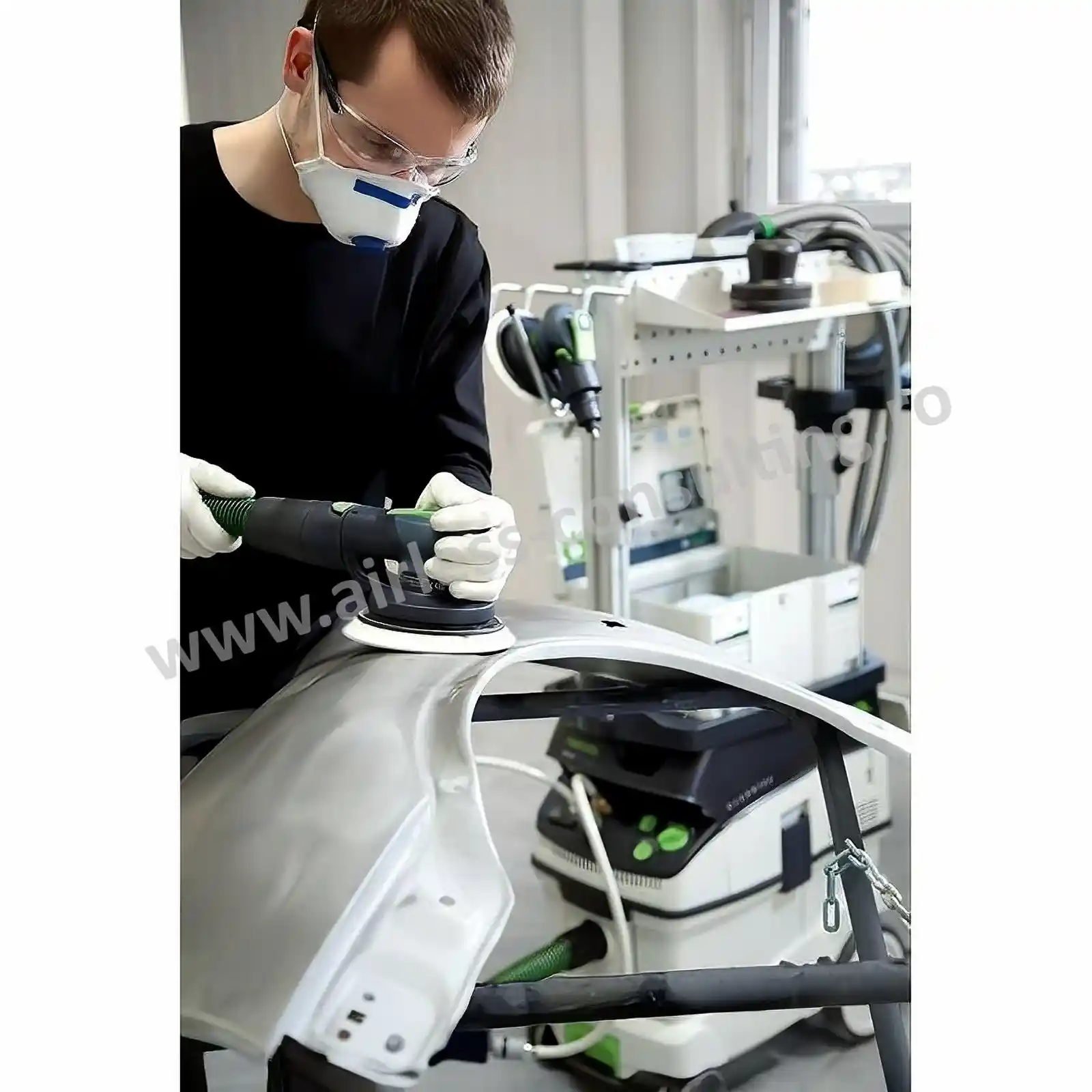 Slefuitor pneumatic cu excentric LEX 3 150/7 Festool [3]