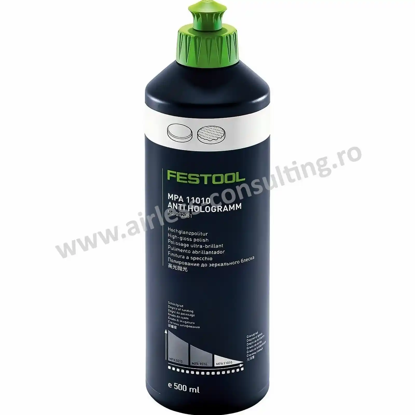 Unelte Profesionale Festool - Solutie de polisare MPA 11010 WH/0,5L Festool