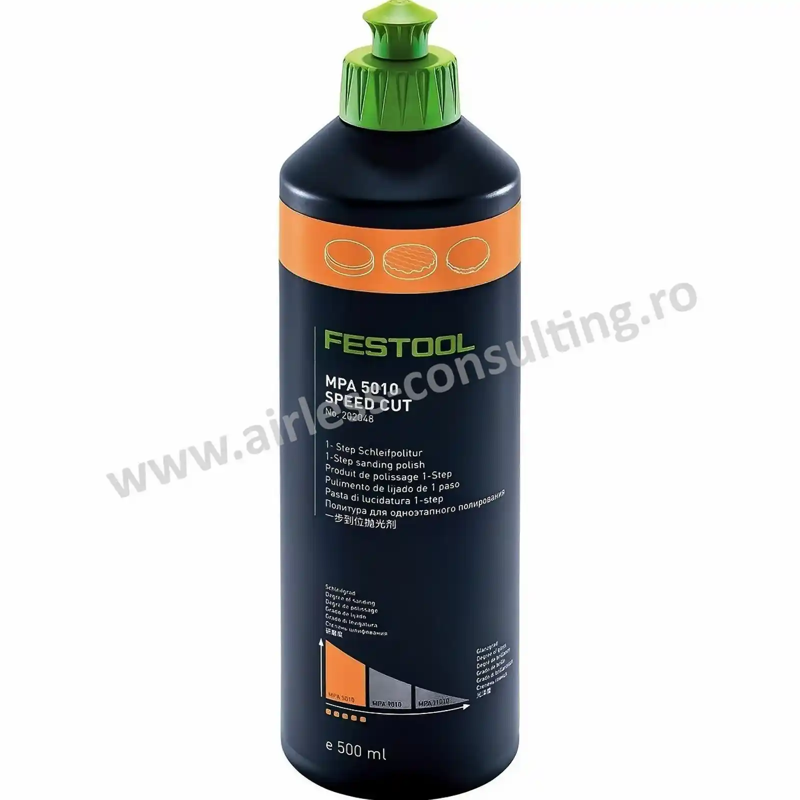 Unelte Profesionale Festool - Solutie de polisare MPA 5010 OR/0,5L Festool